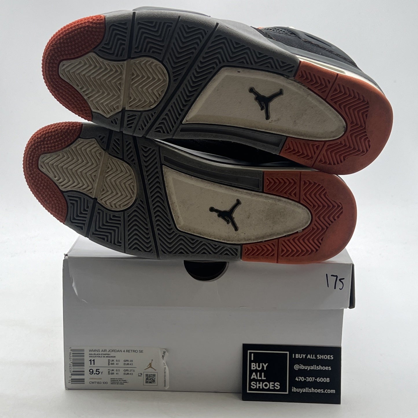 Size 11 - Air Jordan 4 Retro Starfish W (CW7183-100)