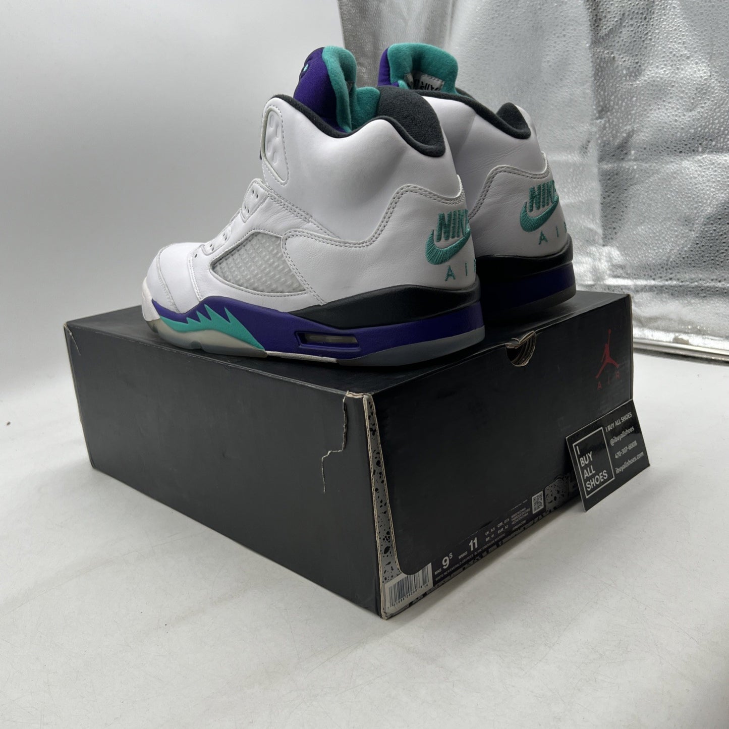 Size 9.5 - Air Jordan 5 Retro NRG Fresh Prince (AV3919-135)
