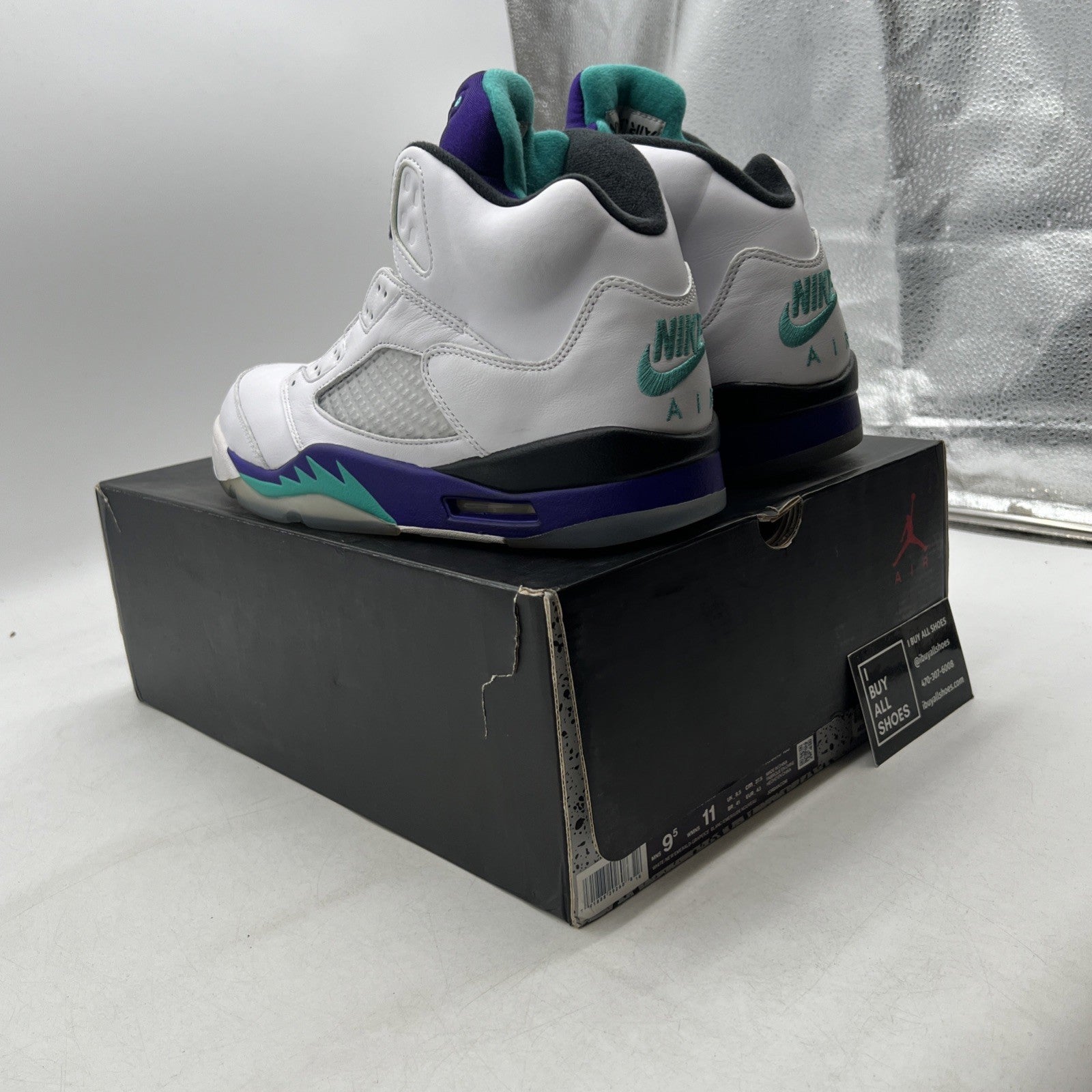 Size 9.5 - Air Jordan 5 Retro NRG Fresh Prince (AV3919-135)