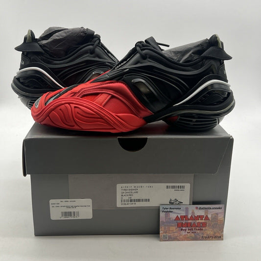 Size 8 - Balenciaga Tyrex Red/black.