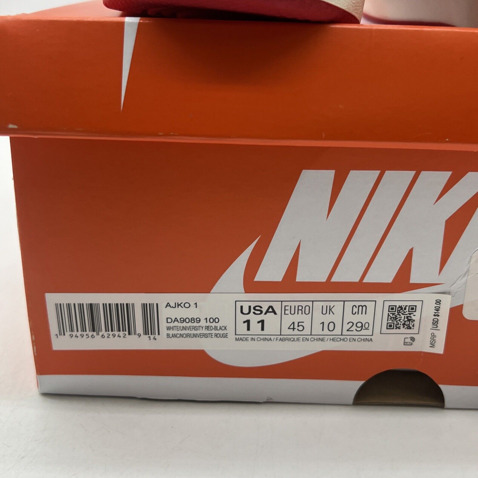 Size 11 - Air Jordan 1 KO 2021 Chicago (DA9089-100)