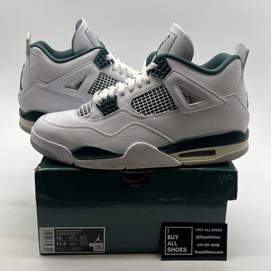Size 10 - Air Jordan 4 Retro Oxidized Green (FQ8138-103)