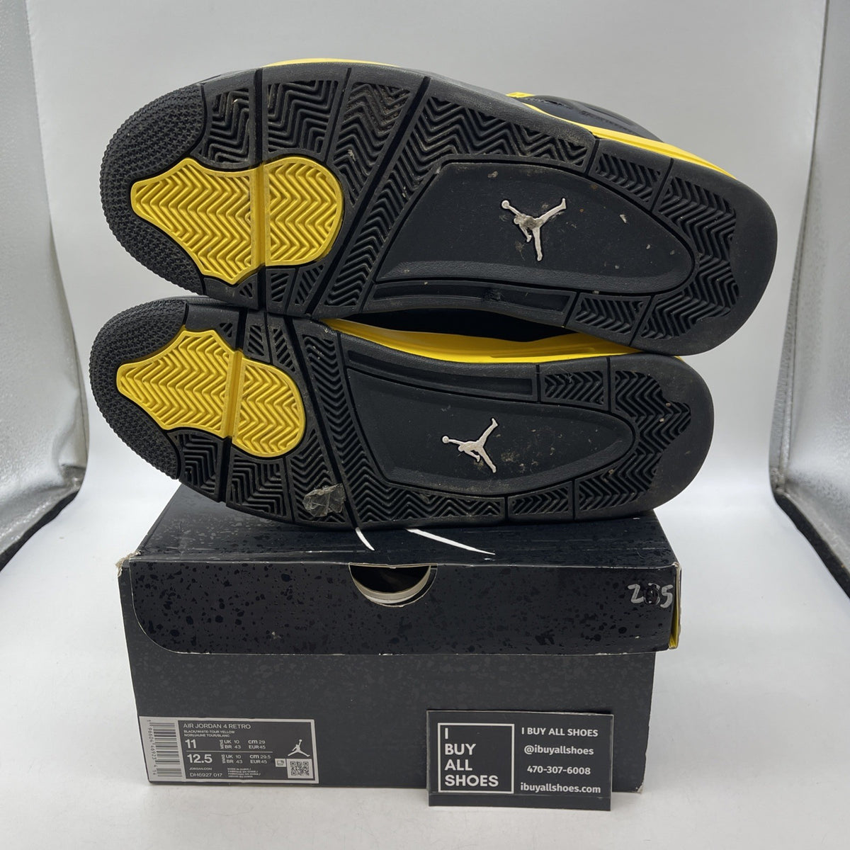 Size 11 - Air Jordan 4 Retro Mid Thunder (DH6926-017)