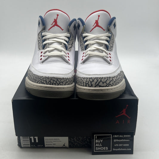 Size 11 - Air Jordan 3 Retro OG Mid True Blue (854262-106)