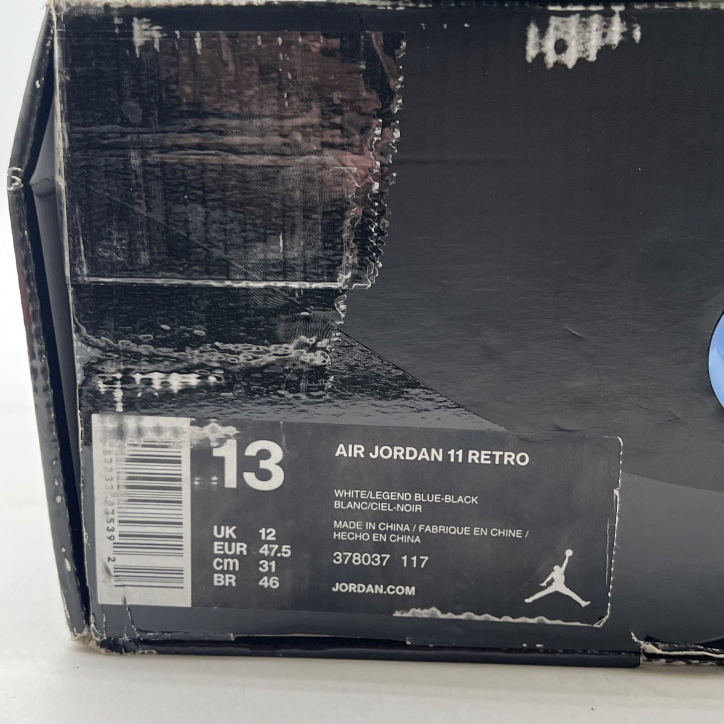 Size 13 - Air Jordan 11 Retro High Legend Blue (378037-117)