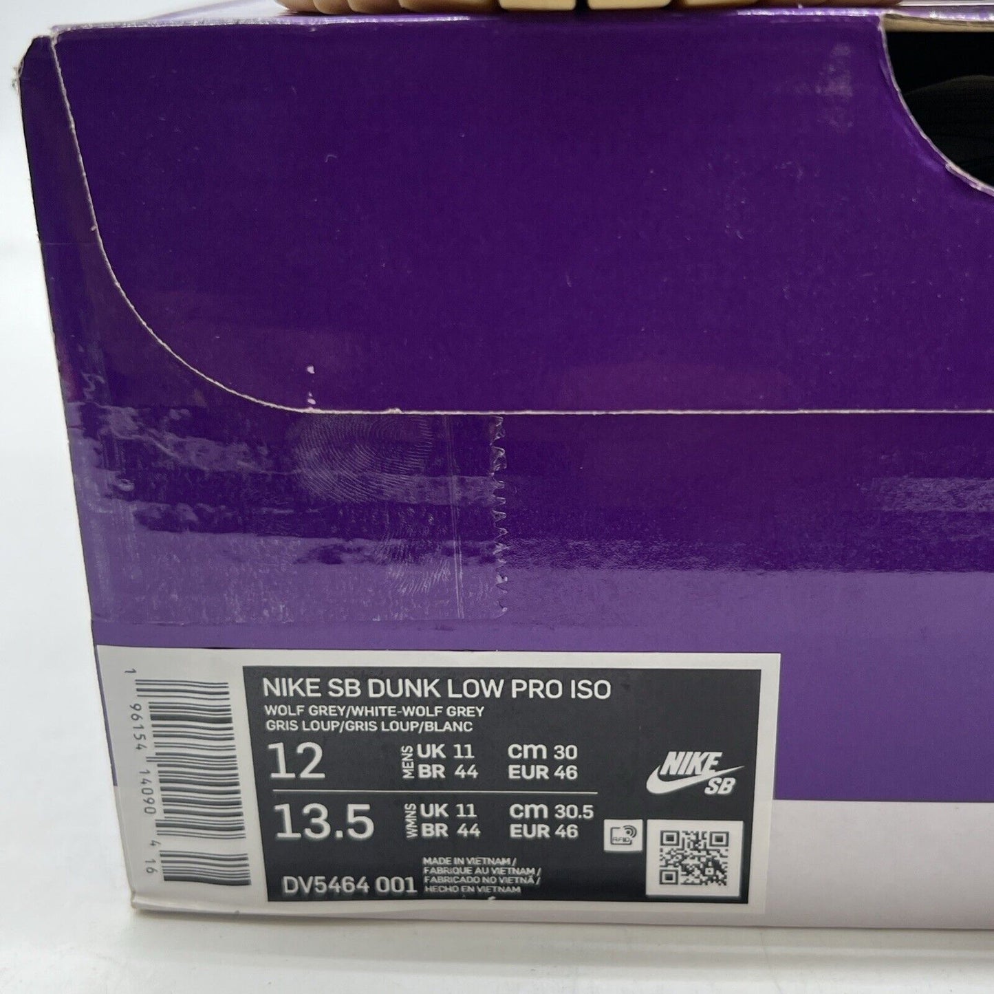 Size 12 - Nike SB Dunk Low Wolf Grey Gum (DV5464-001)