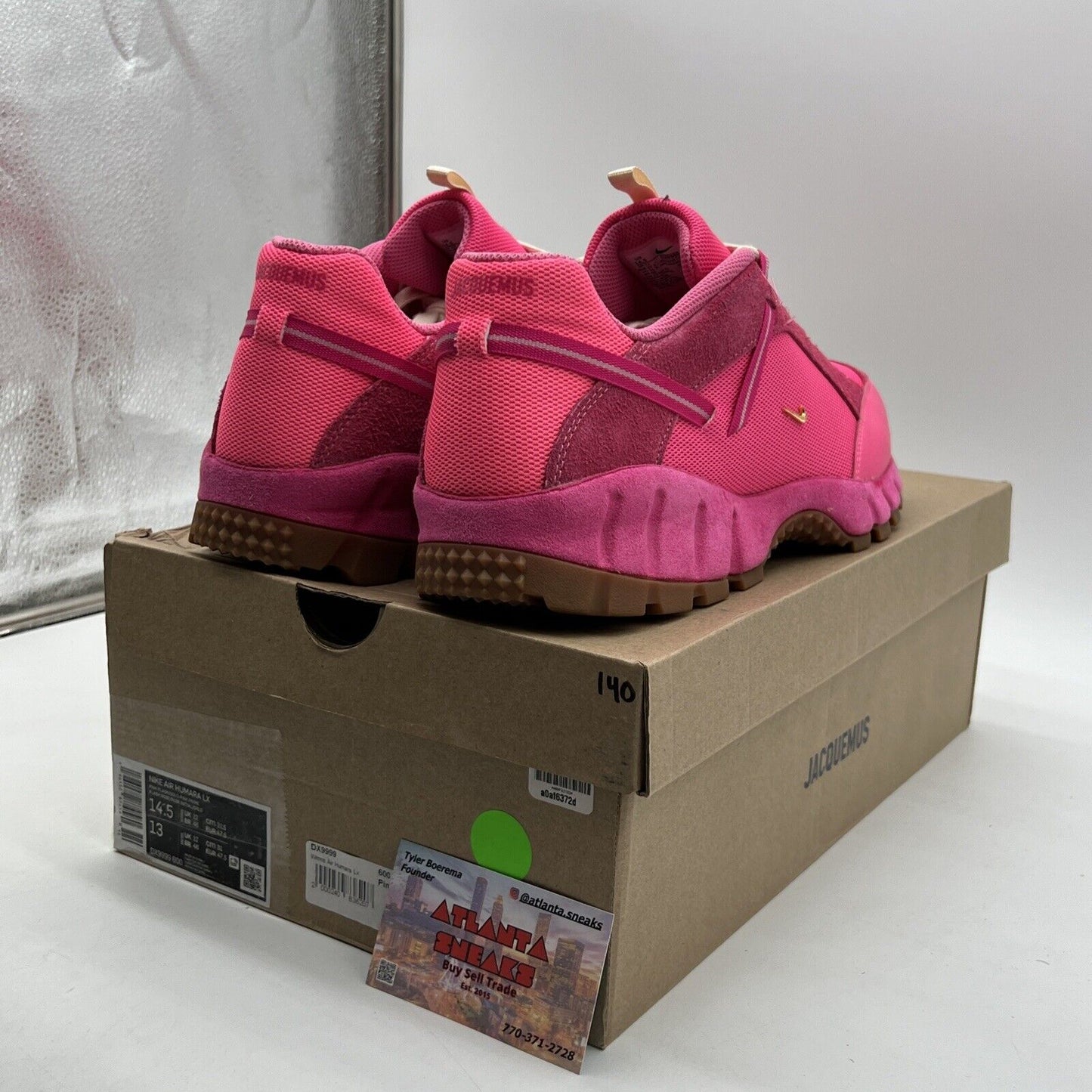 Size 14.5 - Nike Jacquemus x Air Humara LX Pink Flash W (DX9999-600)