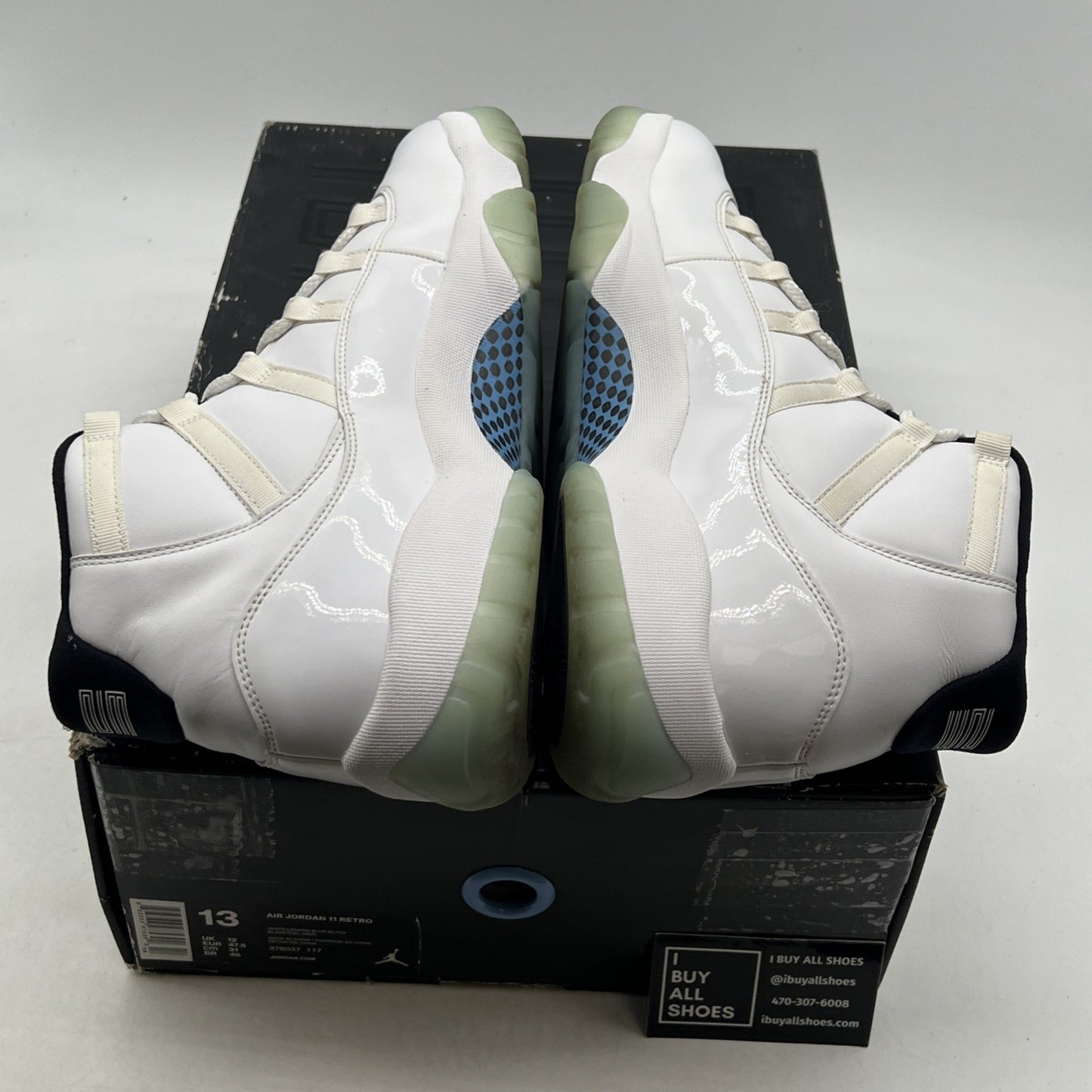 Size 13 - Air Jordan 11 Retro High Legend Blue (378037-117)