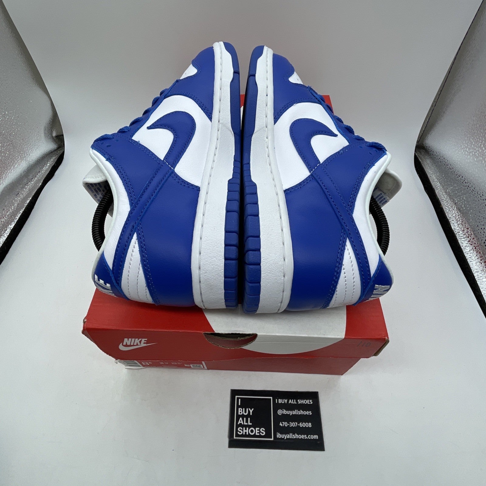 Size 8.5 - Nike Dunk Low Retro SP Kentucky 2020 (CU1726-100)