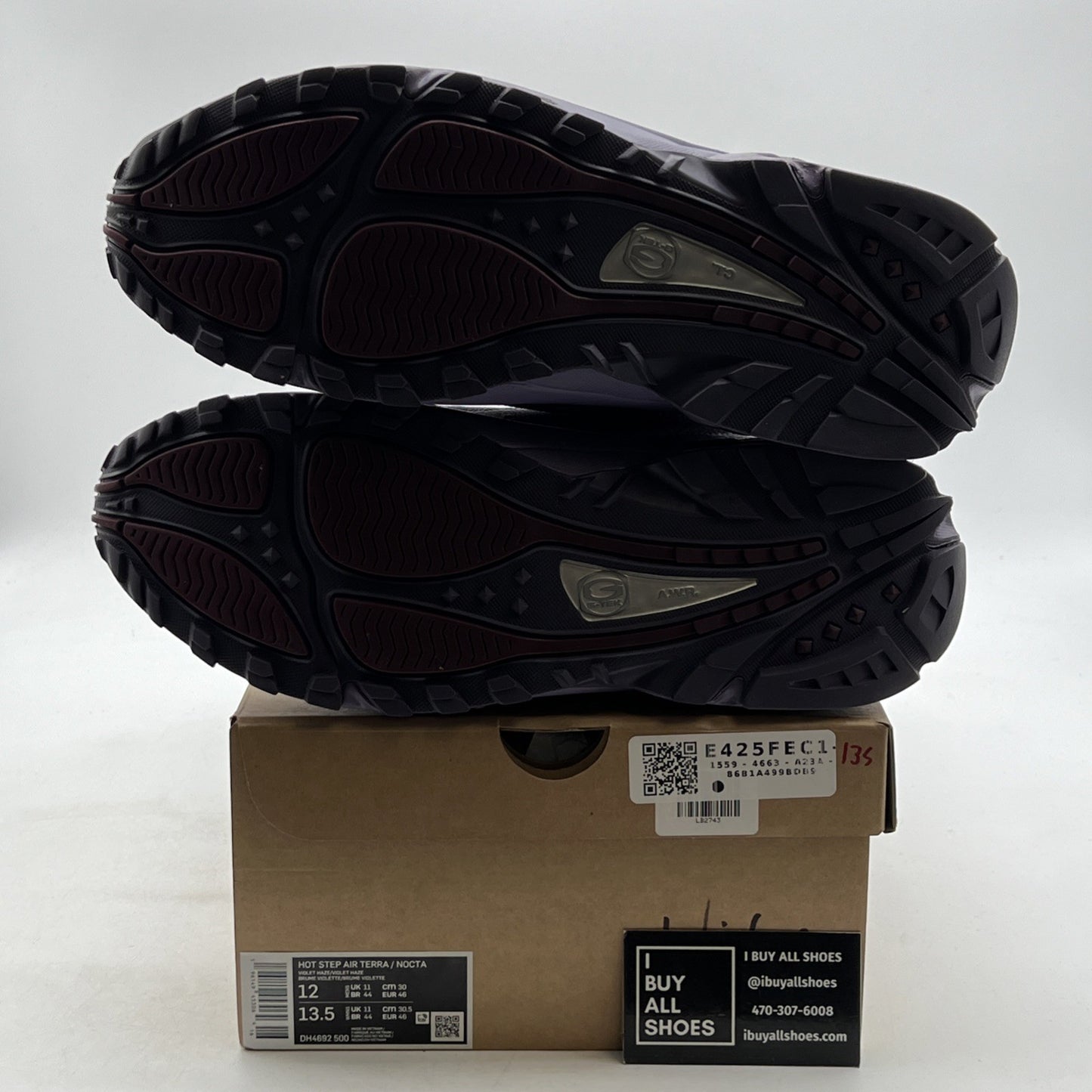 Size 12 - Nike NOCTA x Hot Step Air Terra Purple (DH4692-500)