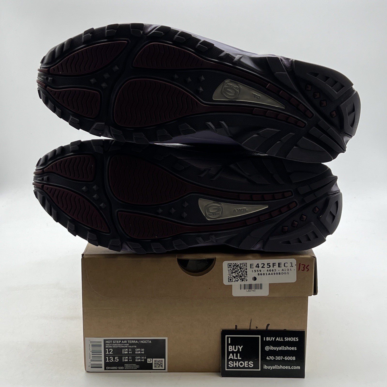 Size 12 - Nike NOCTA x Hot Step Air Terra Purple (DH4692-500)