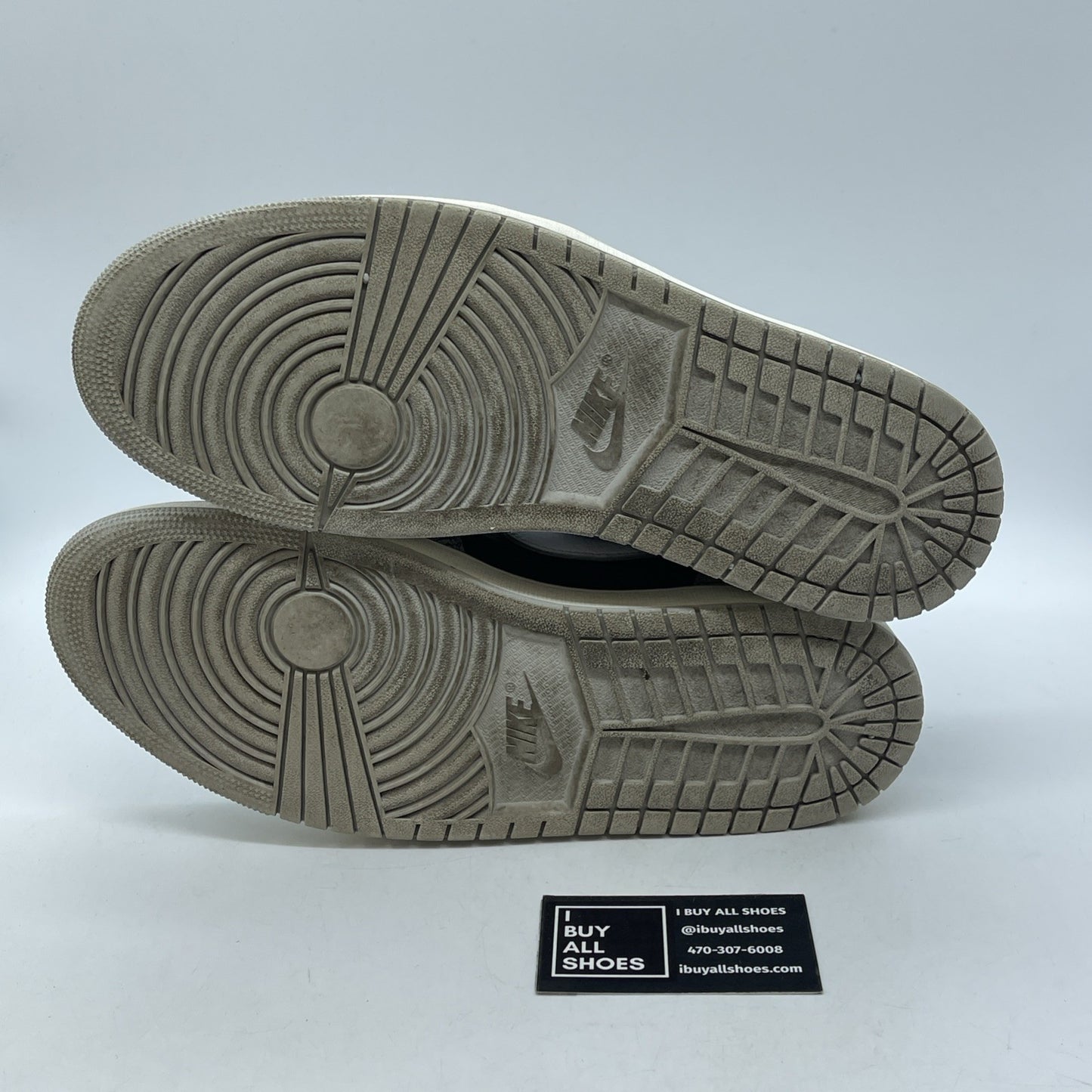 Size 12 - Air Jordan 1 Retro OG Low Black Cement Grey Suede Leather (CZ0790-001)