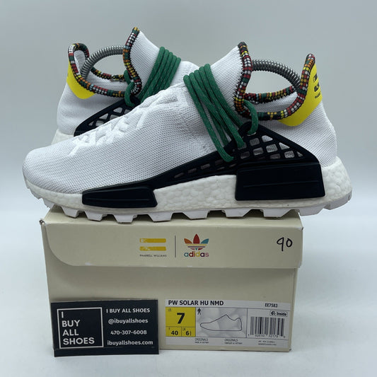 Size 7 - adidas Pharrell x NMD Human Race Inspiration Pack White (EE7583)