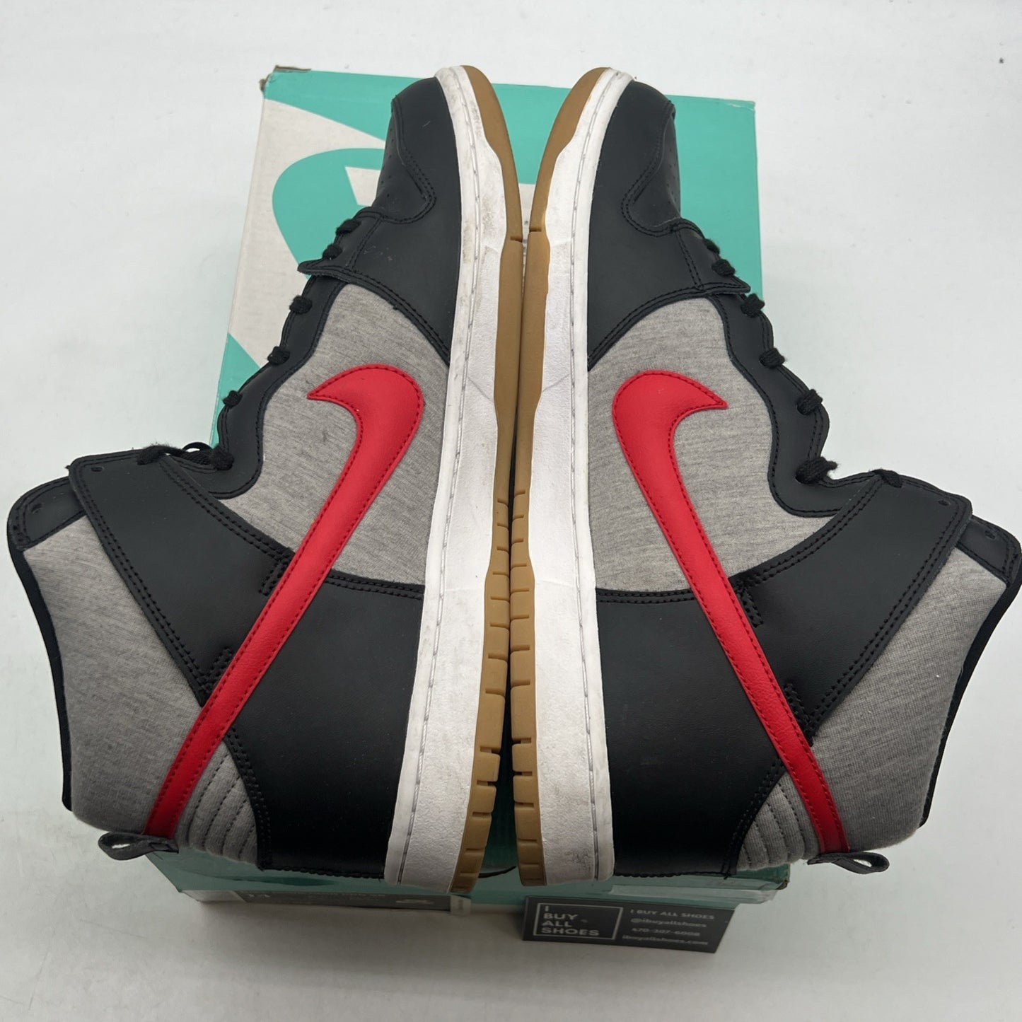 Size 14 - Nike Dunk Pro Sb High Black (305050-068)