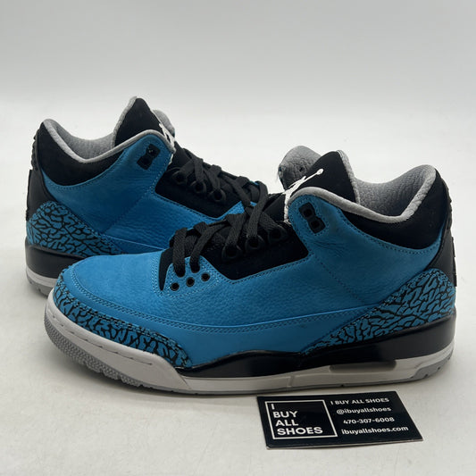 Size 7.5 - Air Jordan 3 Retro Powder Blue (136064-406)