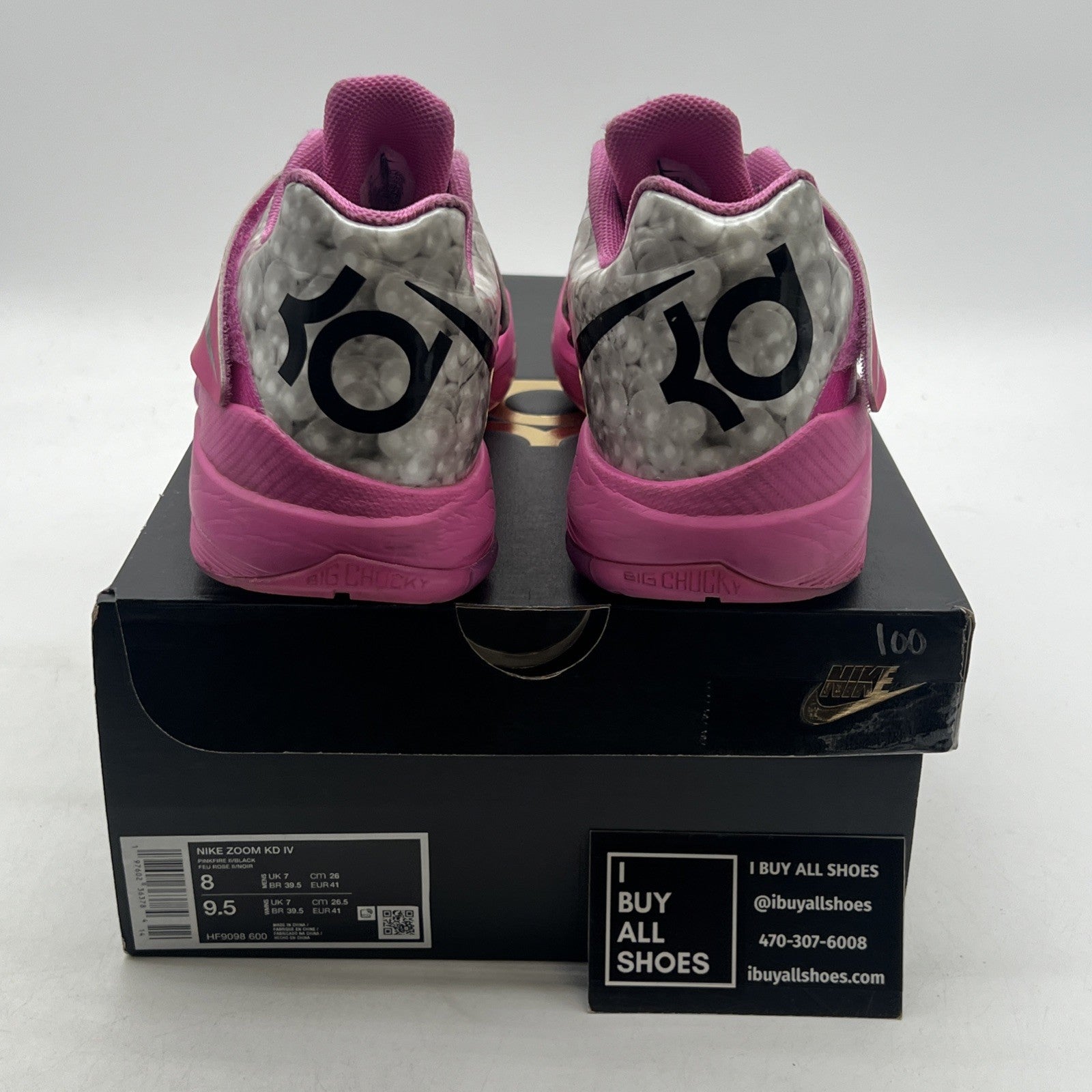 Size 8 - Nike Zoom KD 4 2024 Aunt Pearl (HF9098-600)