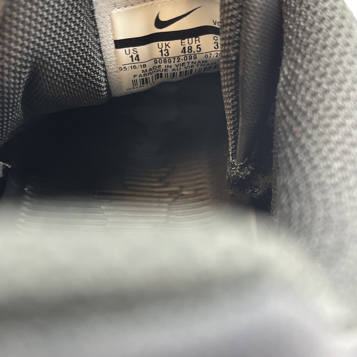 Size 14 - Nike Mamba Rage Gold Stars Black Suede Leather (908972-099)