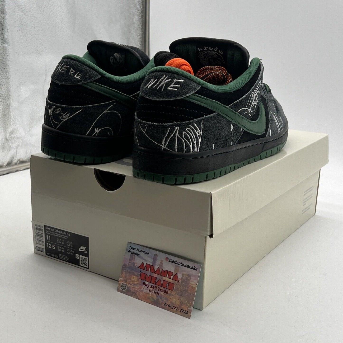 Size 11 - Nike THERE Skateboards x Dunk SB Low Ultra Humanized (HF7743-001)