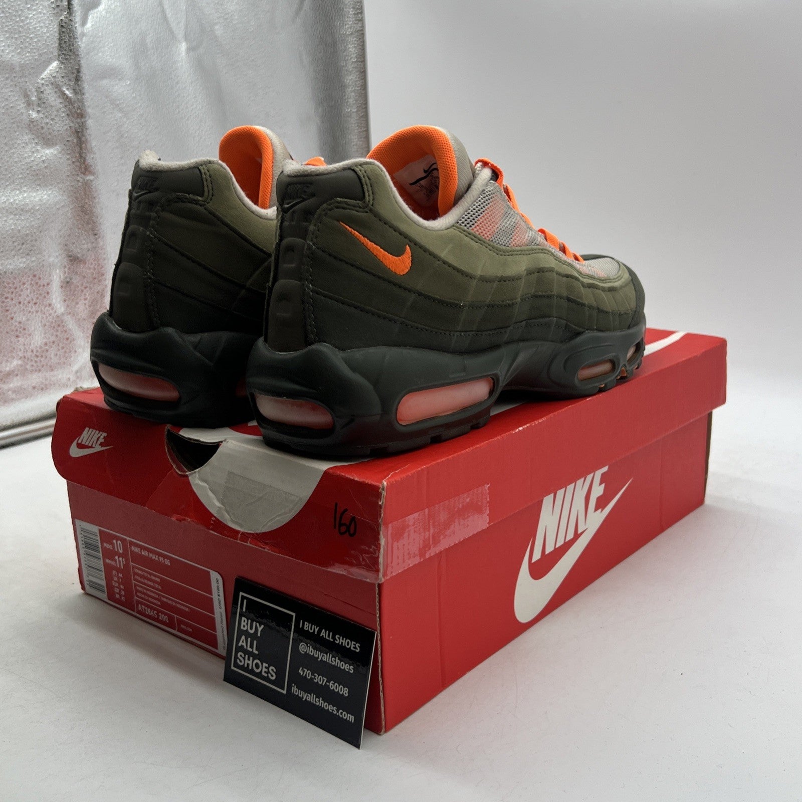 Size 10 - Nike Air Max 95 Neutral Olive (AT2865-200)