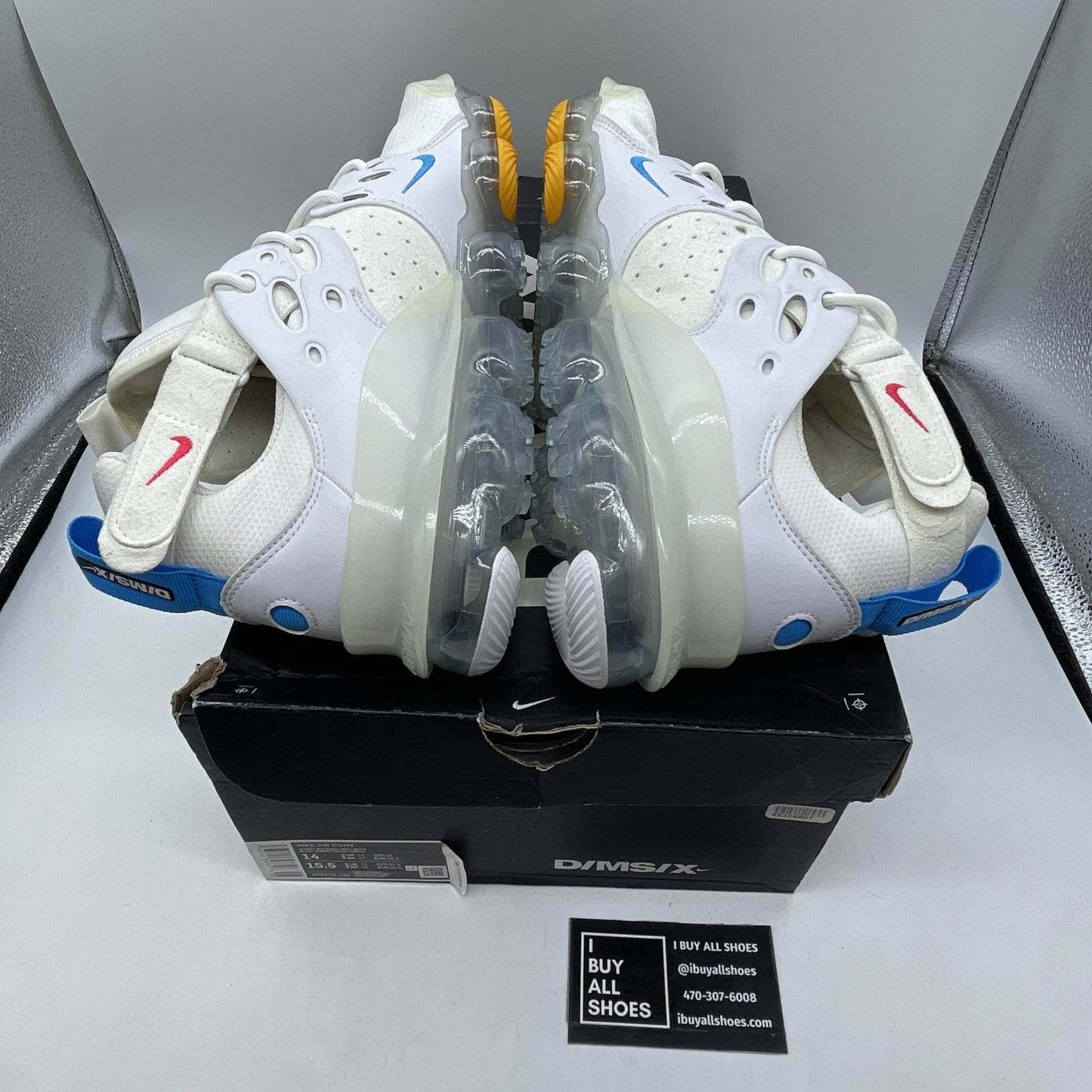 Size 14 - Nike Air VaporMax D/MS/X Off White (AT8179-100)