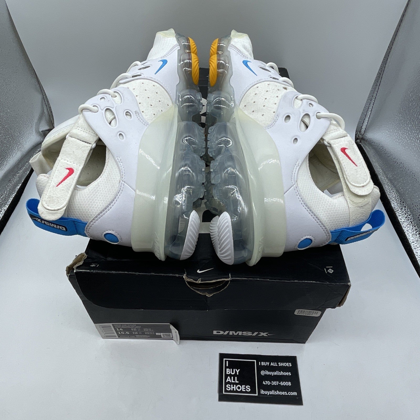 Size 14 - Nike Air VaporMax D/MS/X Off White (AT8179-100)
