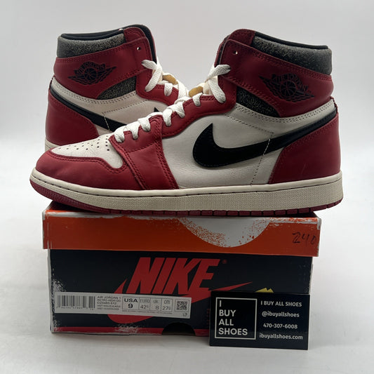 Size 9 - Air Jordan 1 Retro High OG Chicago Reimagined Lost & Found (DZ5485-612)