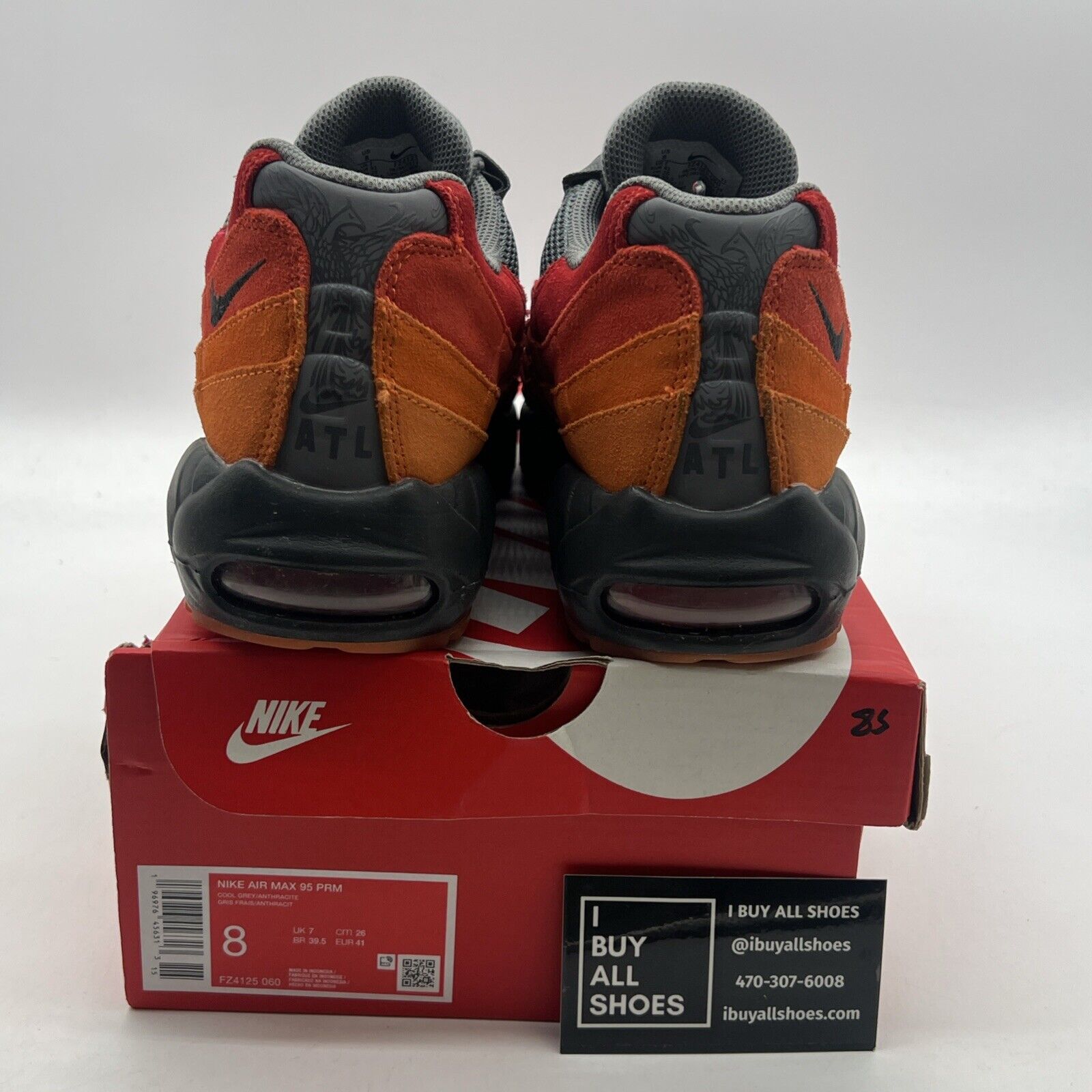 Size 8 - Nike Air Max 95 Premium Atlanta (FZ4125-060)