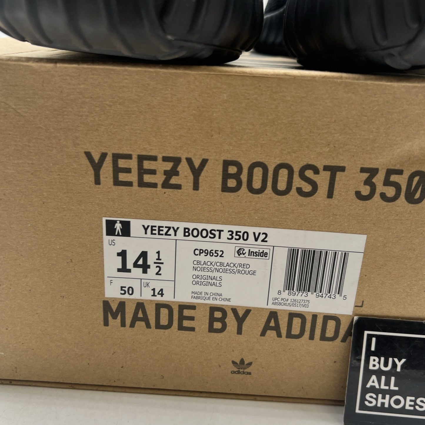 Size 14.5 - adidas Yeezy Boost 350 V2 Low Bred (CP9652)