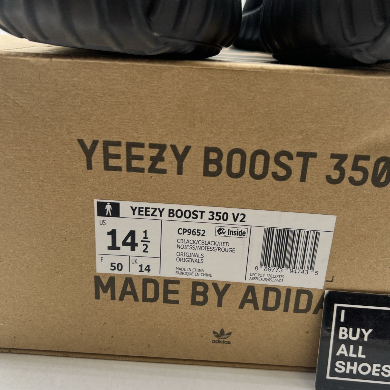 Size 14.5 - adidas Yeezy Boost 350 V2 Low Bred (CP9652)