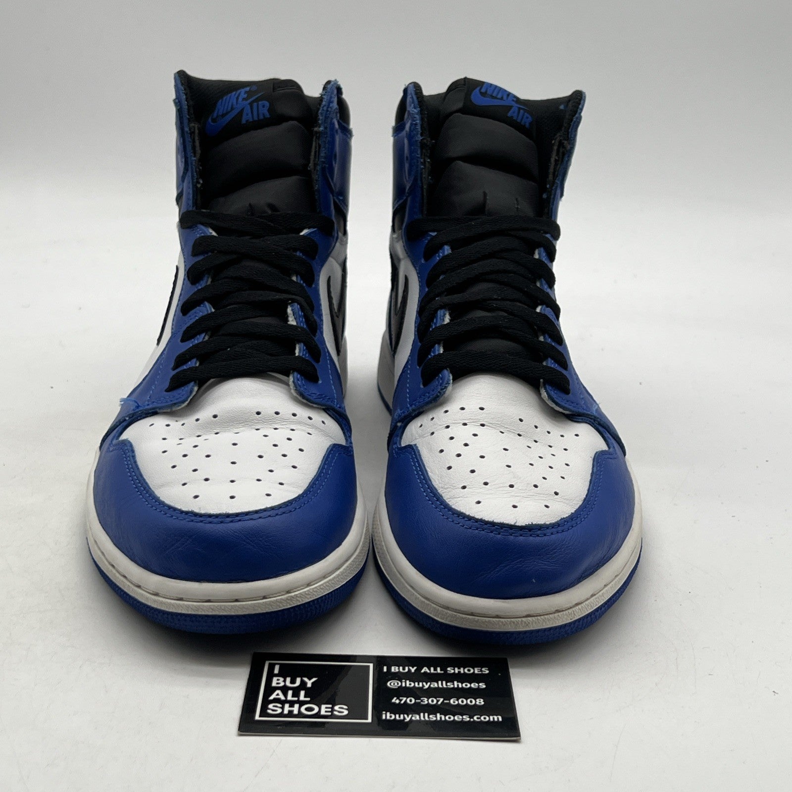 Size 13 - Air Jordan 1 Retro High OG Game Royal 2018 (555088-403)
