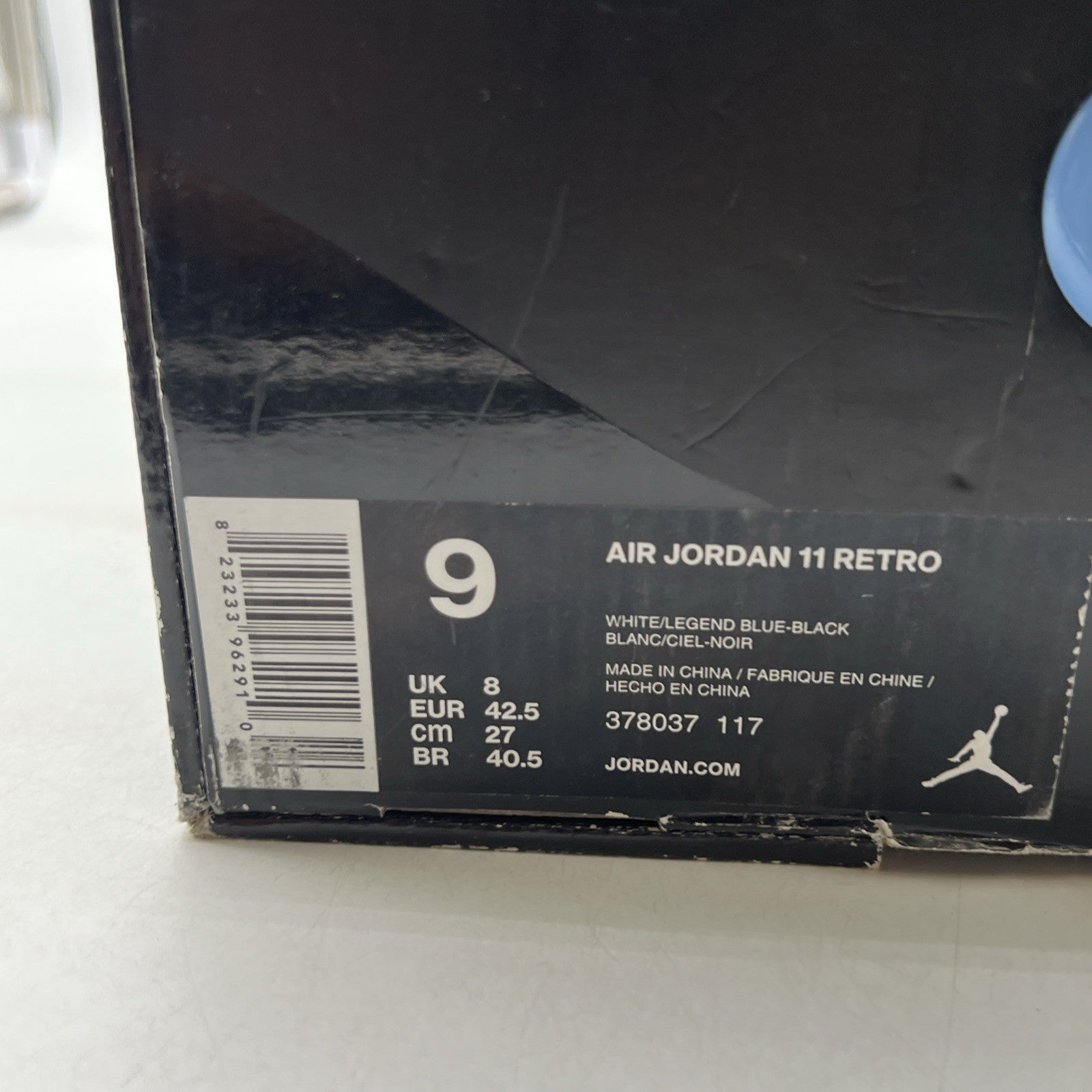 Size 9 - Air Jordan 11 Retro High Legend Blue (378037-117)