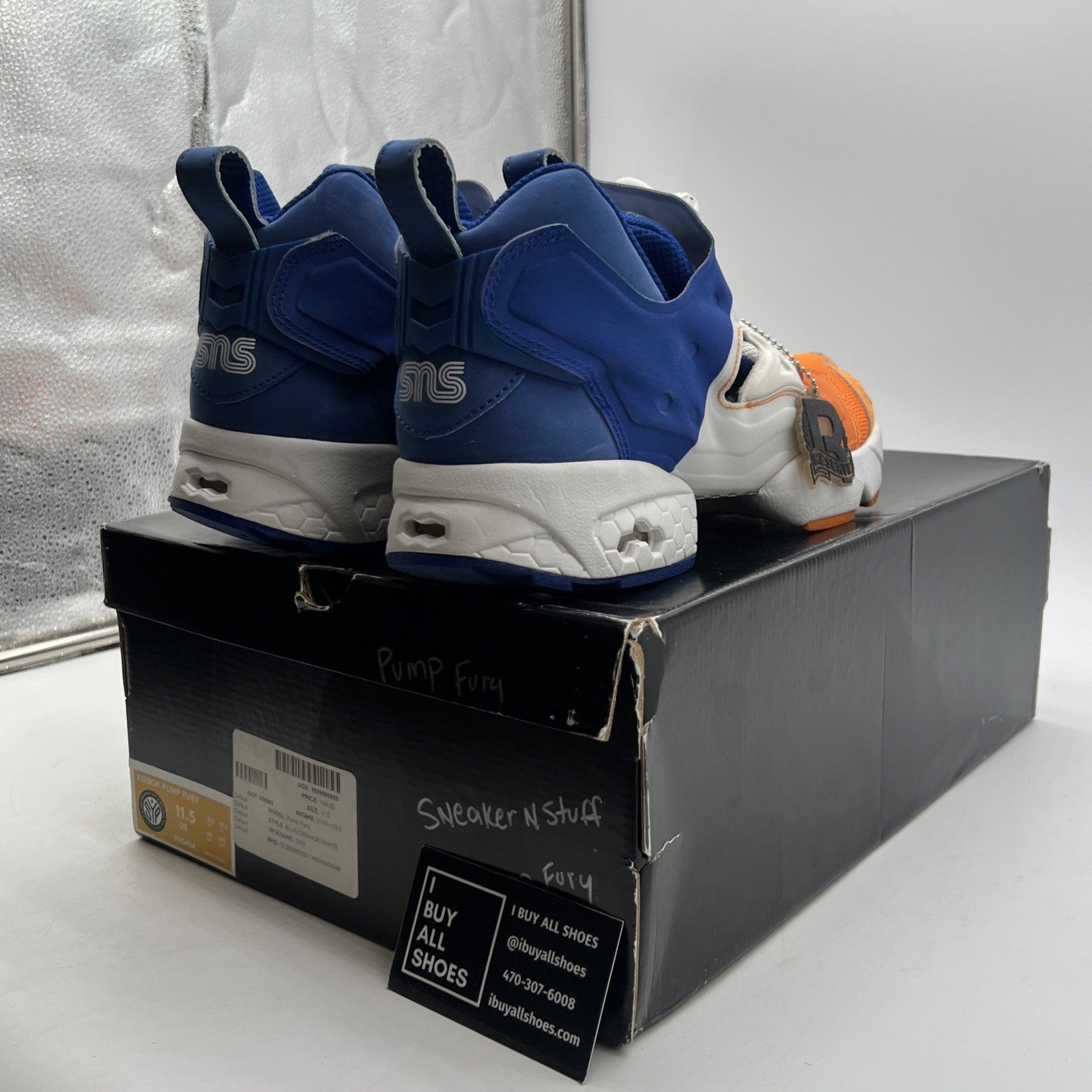 Size 11.5 - Reebok Sneakersnstuff x Token 38 x Packer x InstaPump Fury (V63454)