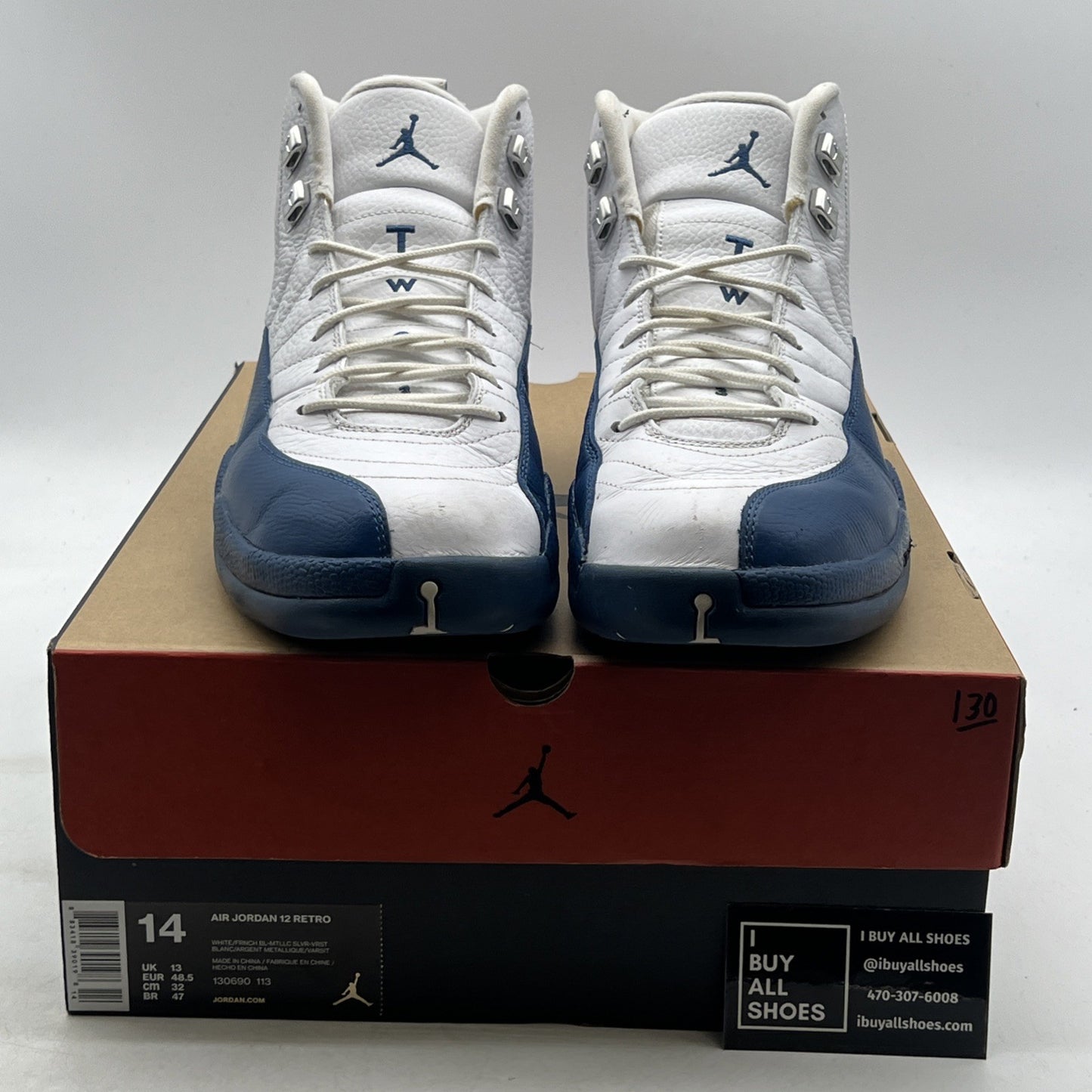 Size 14 - Air Jordan 12 Retro French Blue 2016 (130690-113)