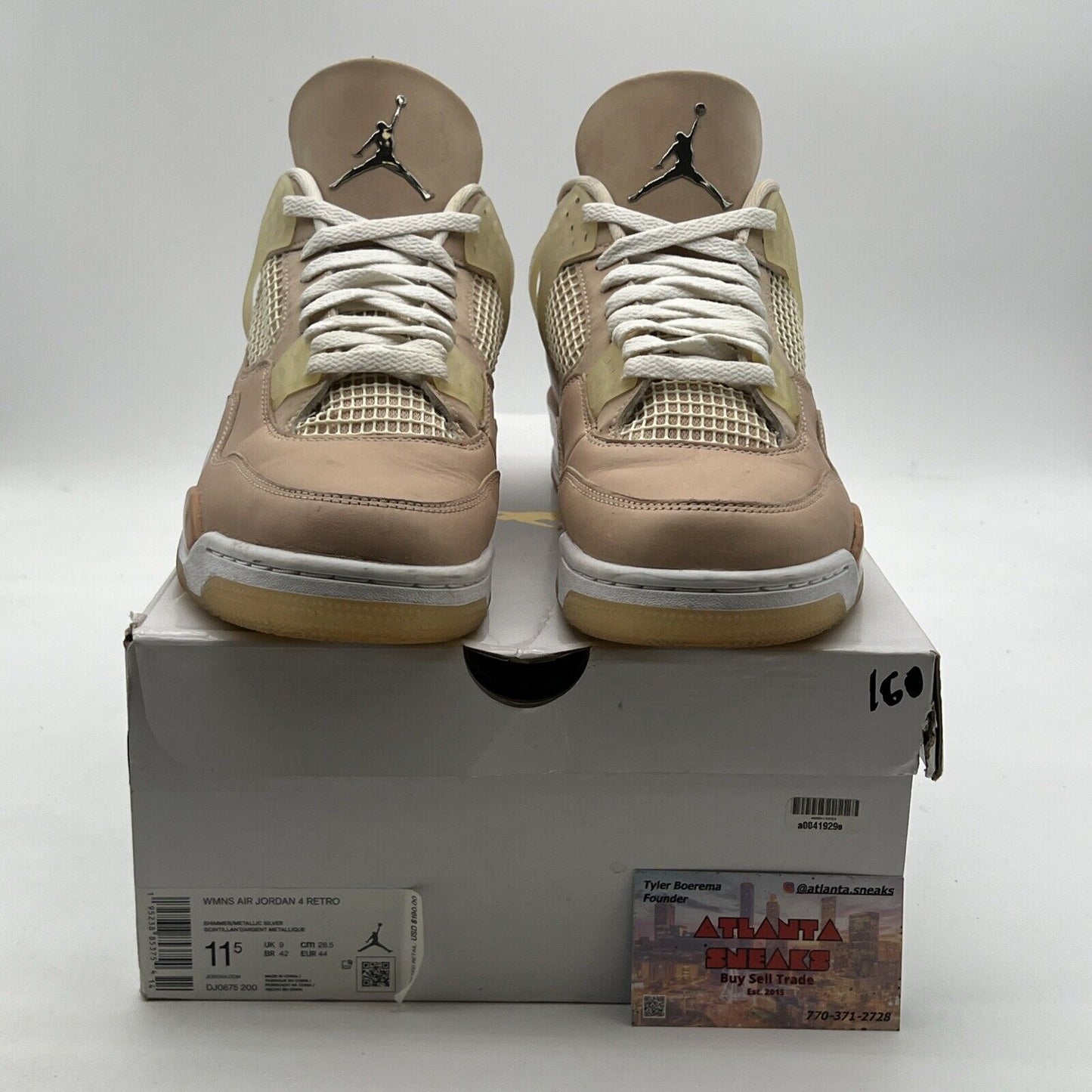 Size 11.5 - Air Jordan 4 Retro Shimmer W (DJ0675-200)