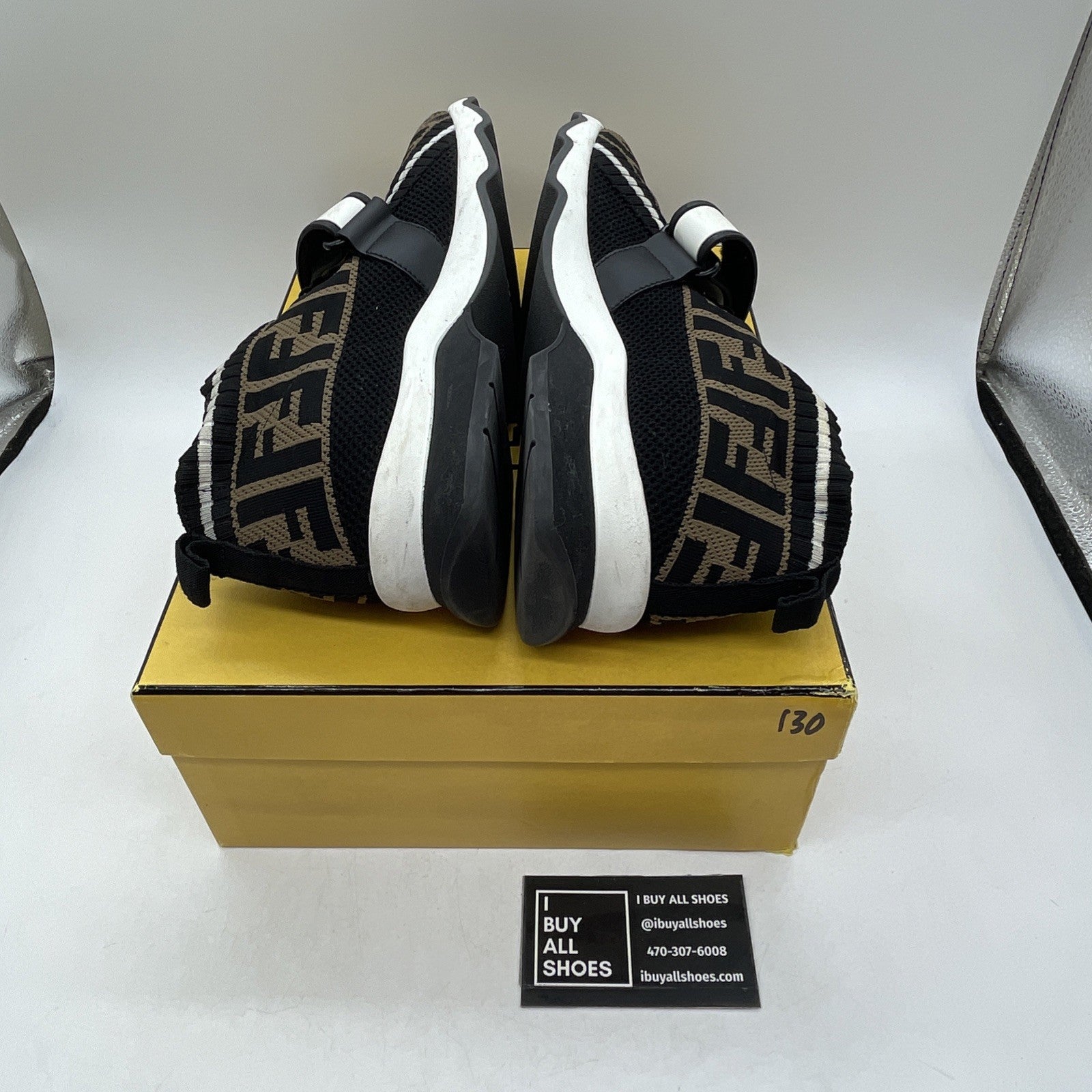Size 39 - FENDI Brown Black