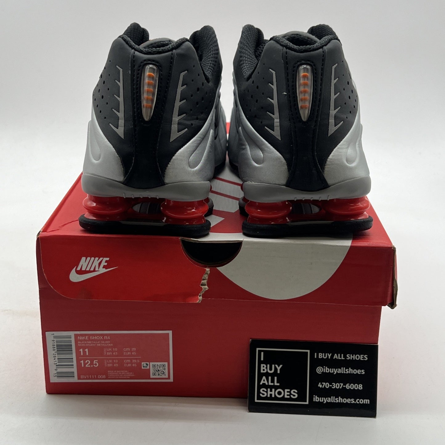 Size 11 - Nike Shox R4 Retro 2019 OG (BV1111-008)