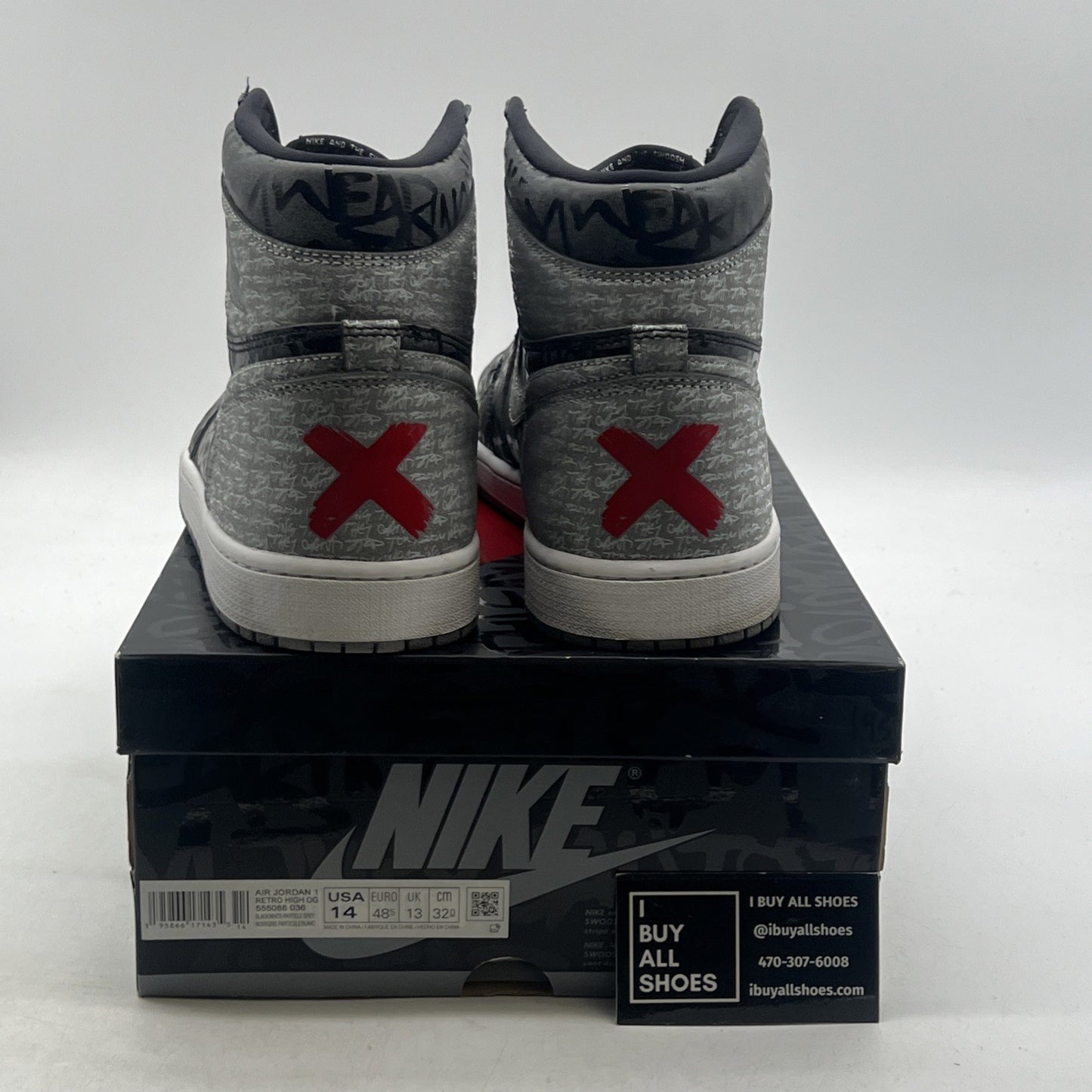 Size 14 - Air Jordan 1 OG High Rebellionaire (555088-036)