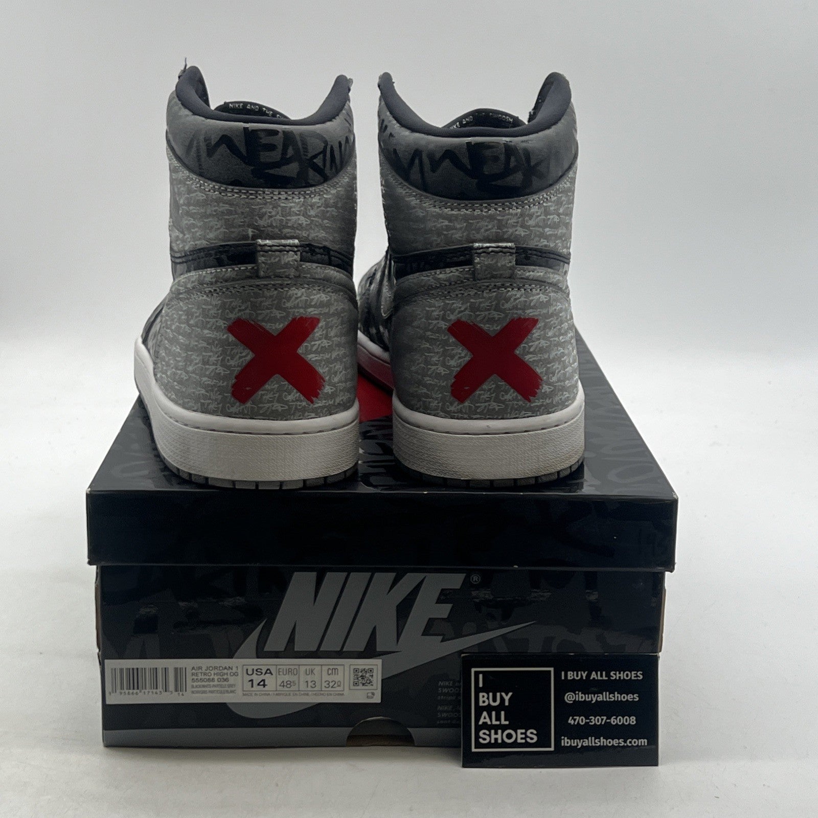 Size 14 - Air Jordan 1 OG High Rebellionaire (555088-036)