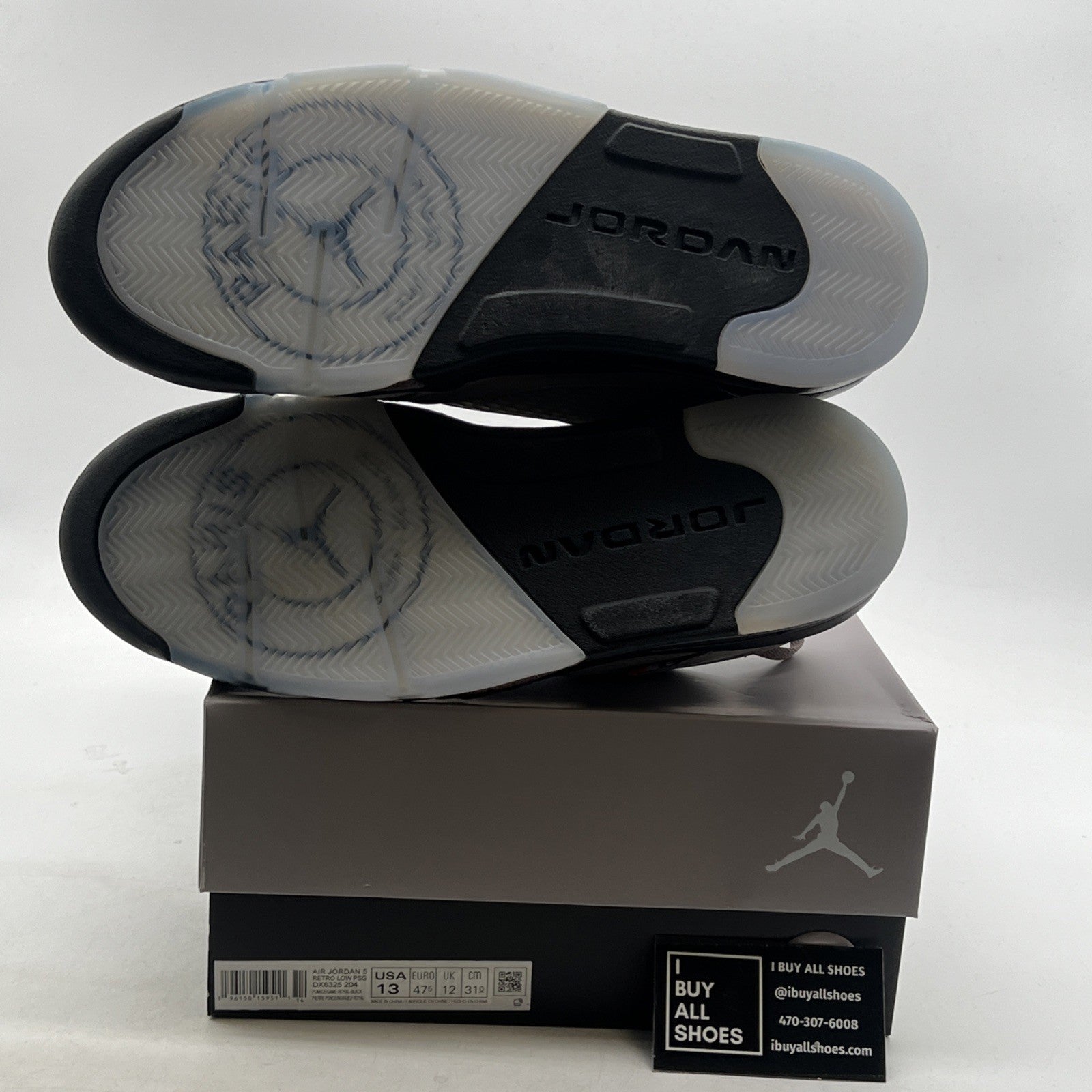 Size 13 - Paris Saint-Germain x Air Jordan 5 Retro Low Paname (DX6325-204)