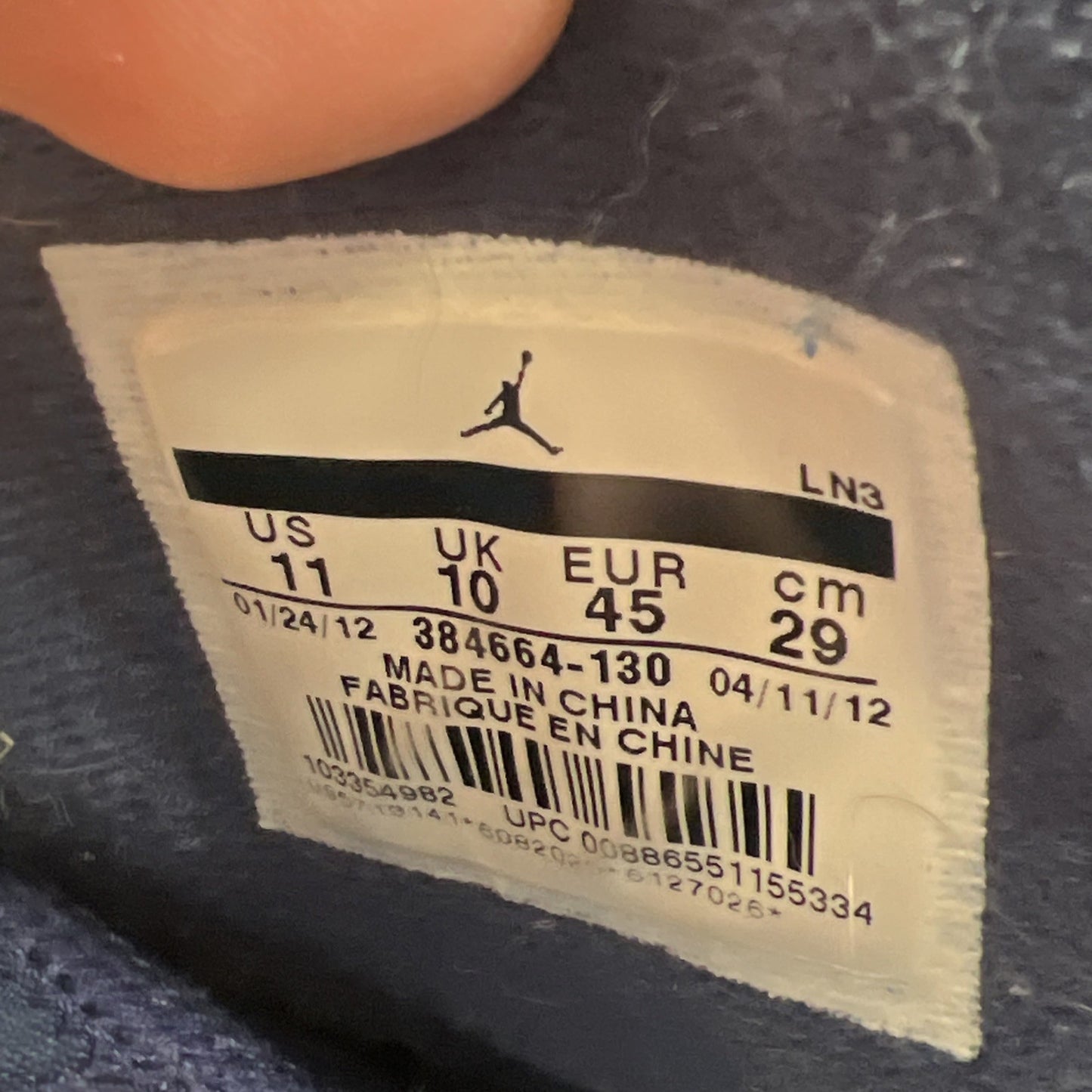 Size 11 - Air Jordan 6 Retro 2012 Olympic (384664-130)