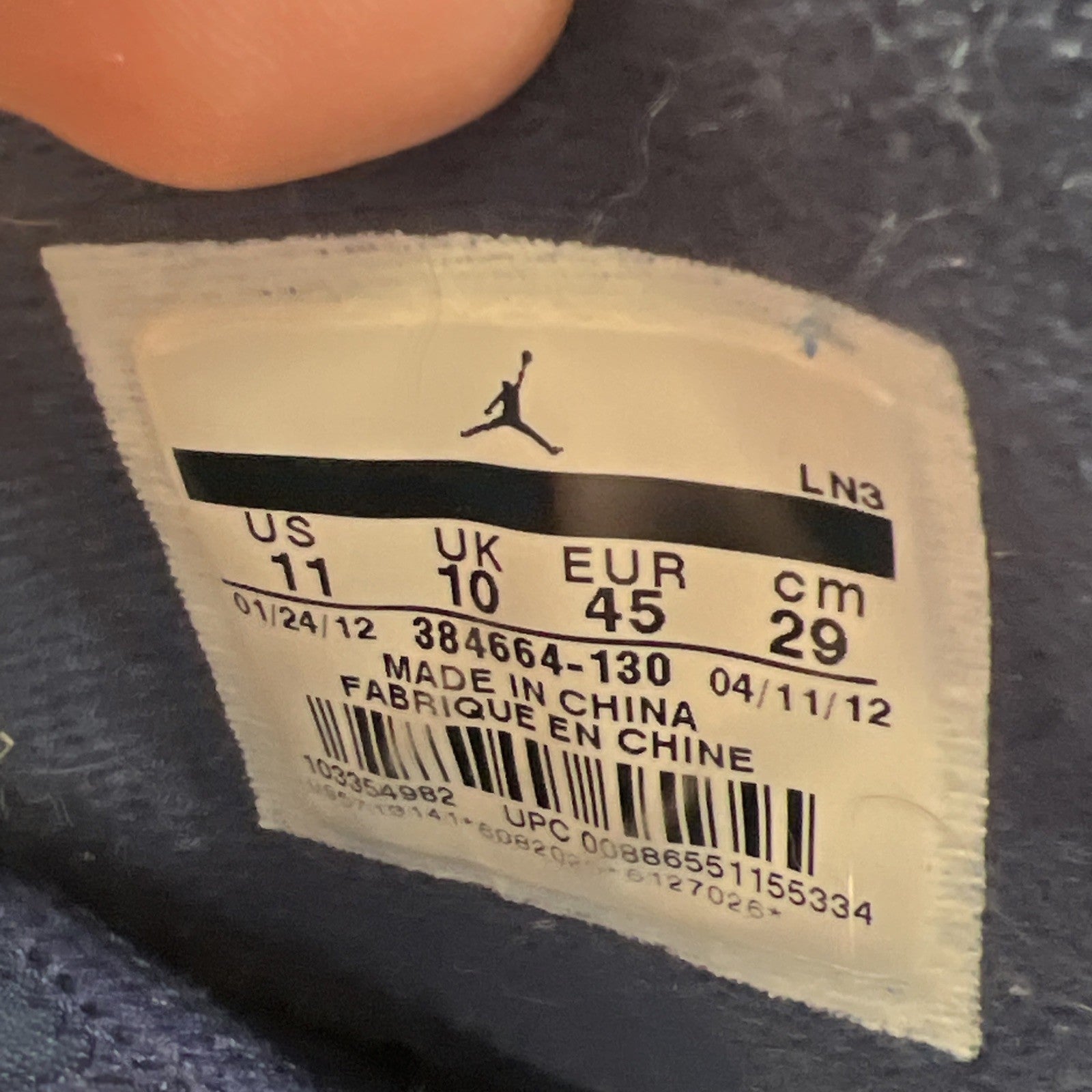 Size 11 - Air Jordan 6 Retro 2012 Olympic (384664-130)