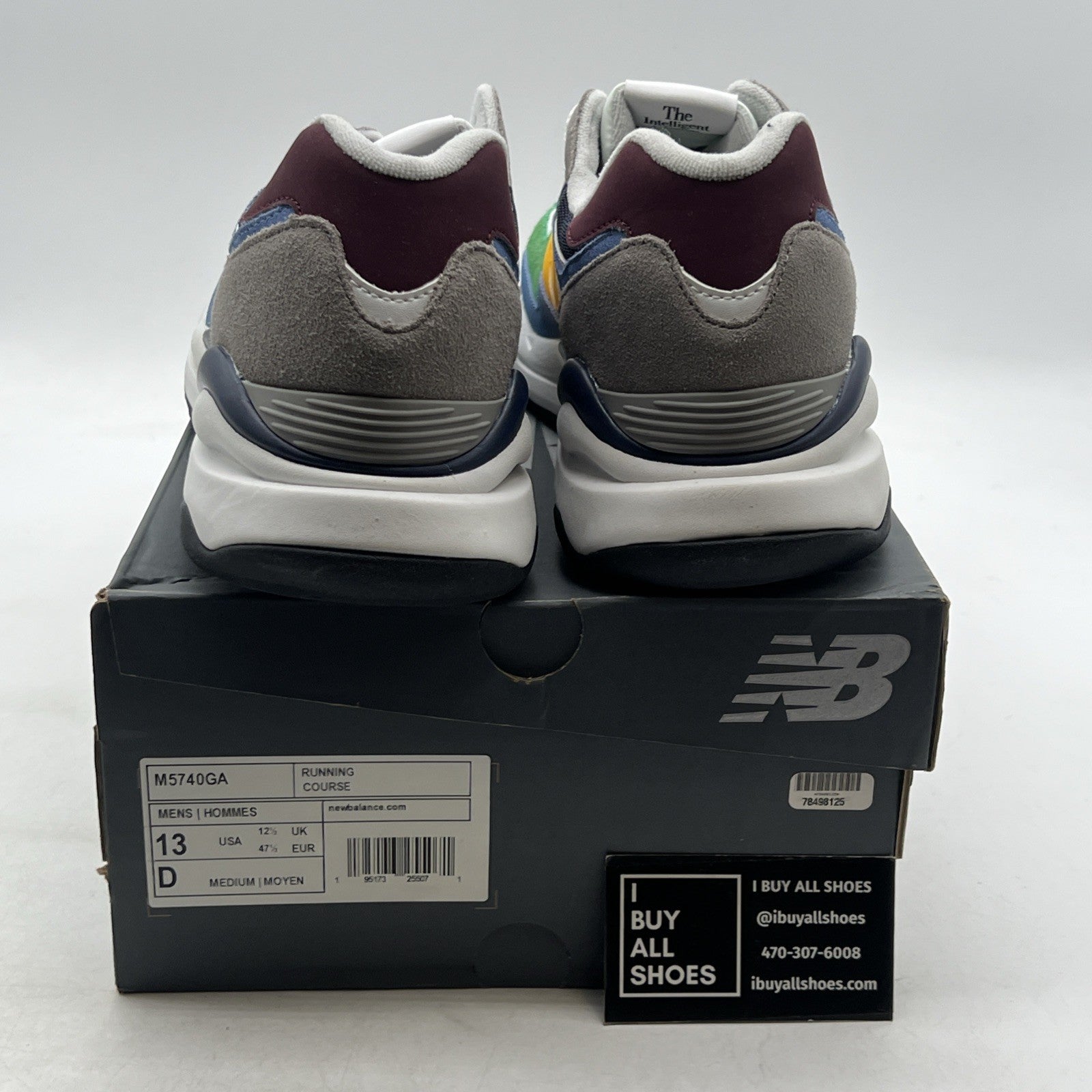 Size 13 - DAHOOD HUB x New Balance 5740 Da Special Pack - Green (M5740GA)