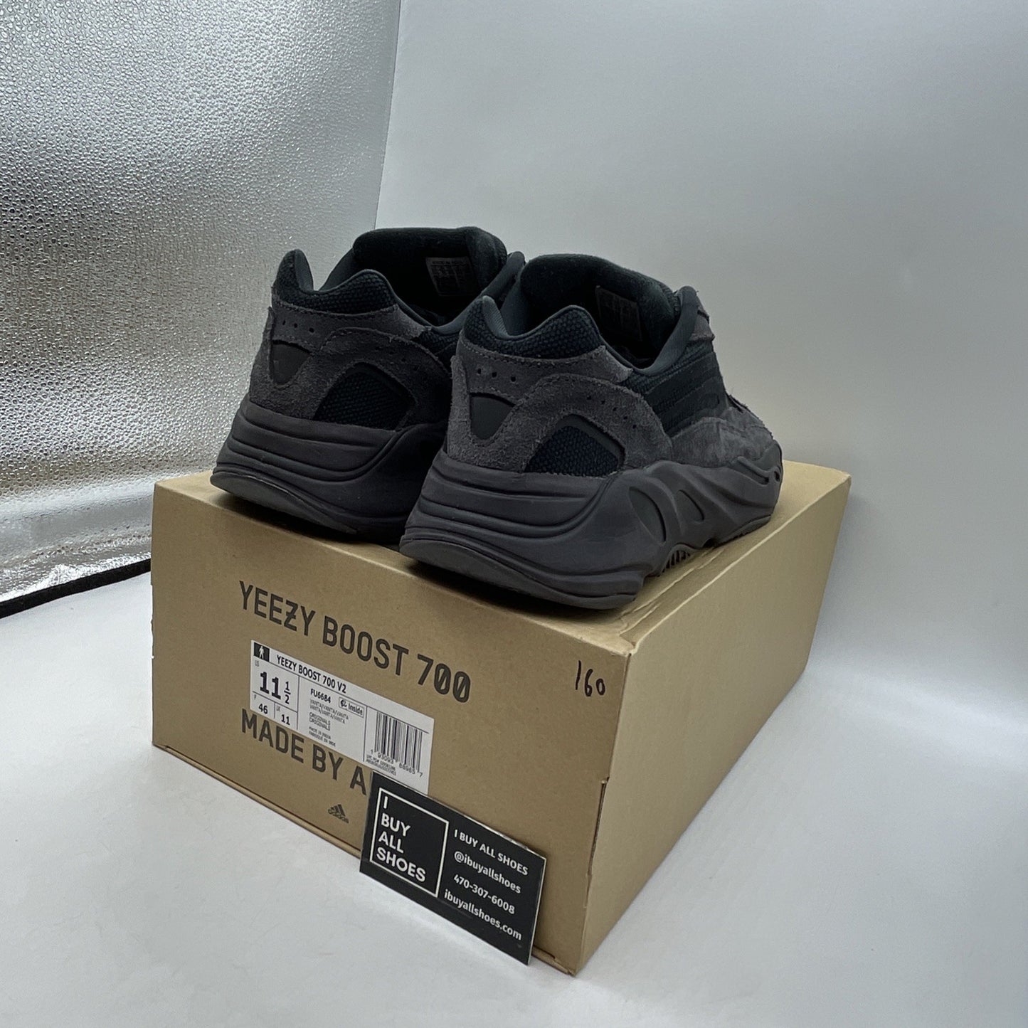 Size 11.5 - adidas Yeezy Boost 700 V2 Vanta (FU6684)