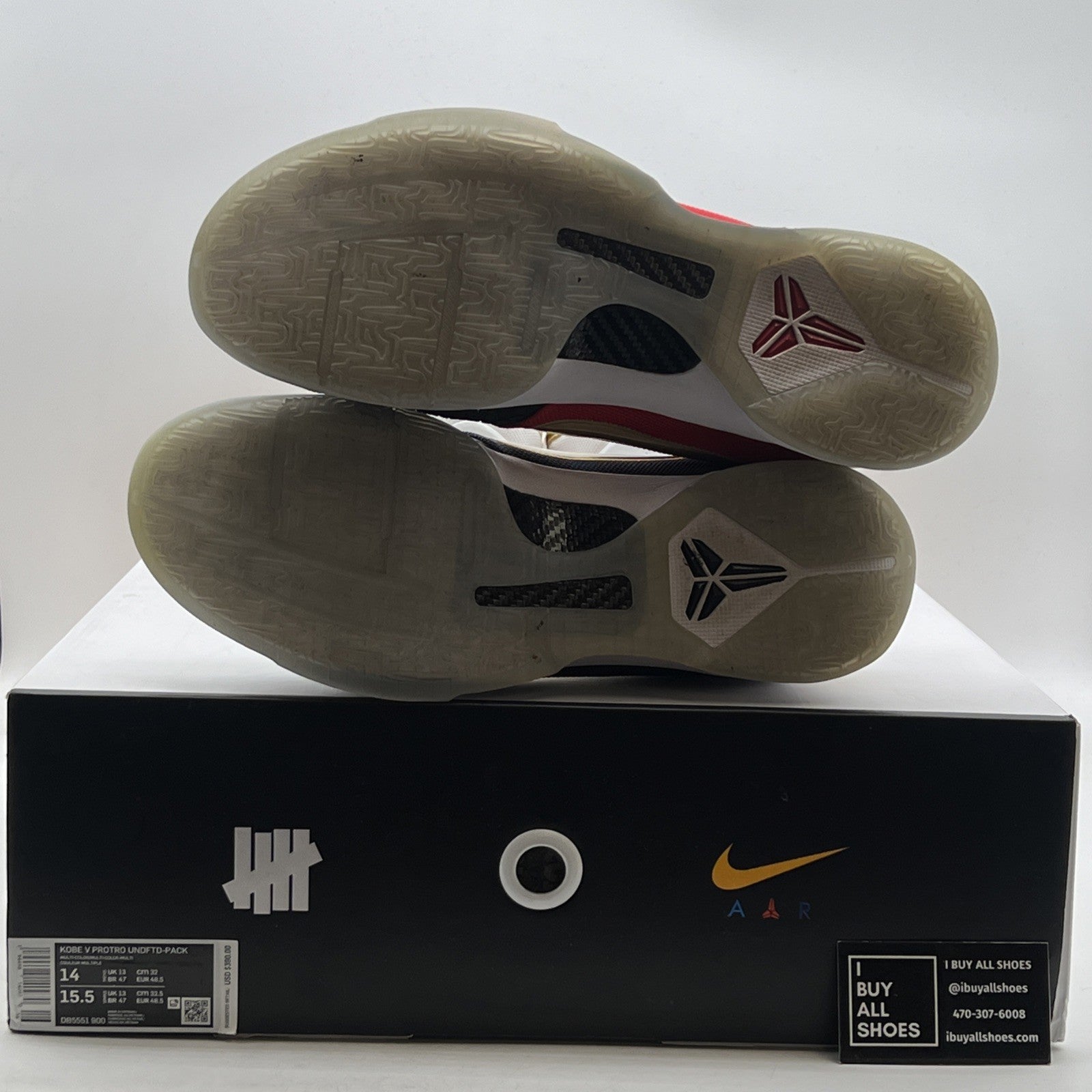 Size 14 - Nike Kobe 5 Protro Undefeated “What If” Pack (DB5551-900)