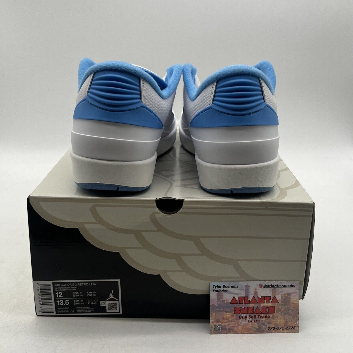 Size 12 - Air Jordan 2 Retro Low UNC (DV9956-104)