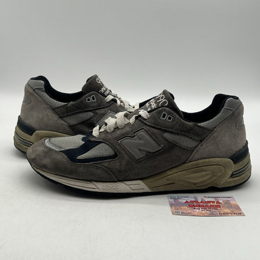 Size 12 - New Balance Madness x 990v2 Made in USA Grey Suede (M990MD2)