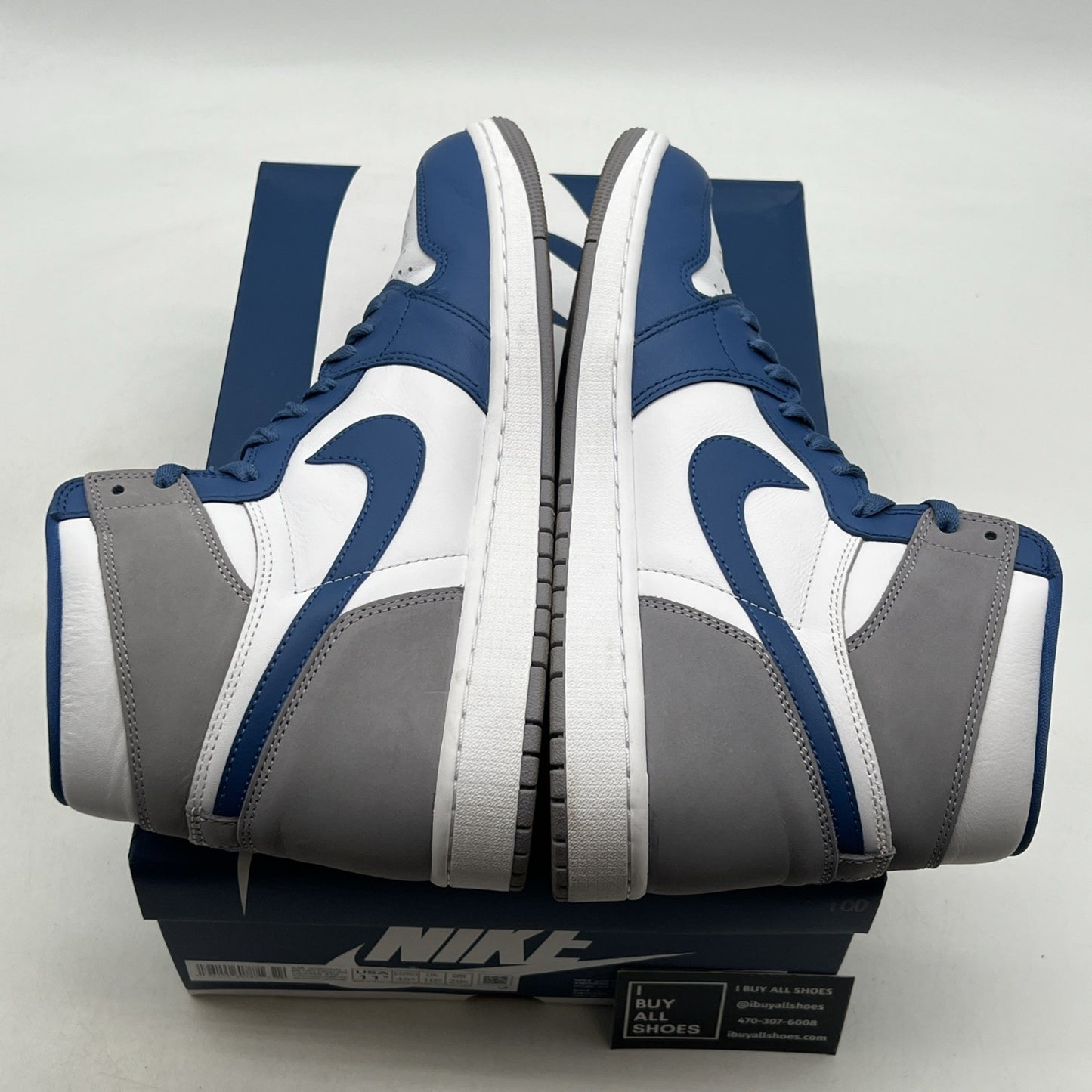 Size 11.5 - Air Jordan 1 Retro OG High True Blue (DZ5485-410)
