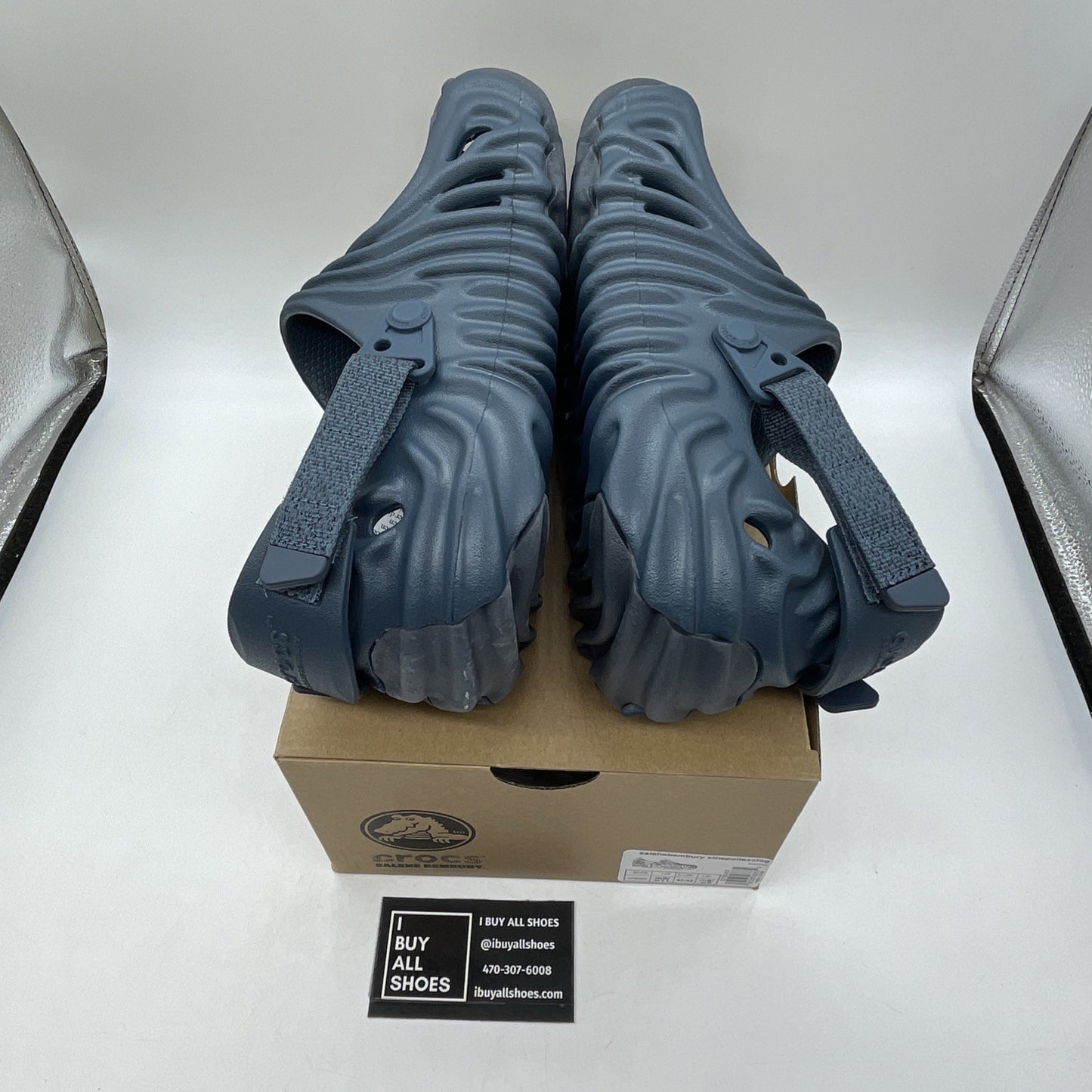 Size 9 - Crocs x Salehe Bembury Pollex Clog Como Blue (207393-40F)