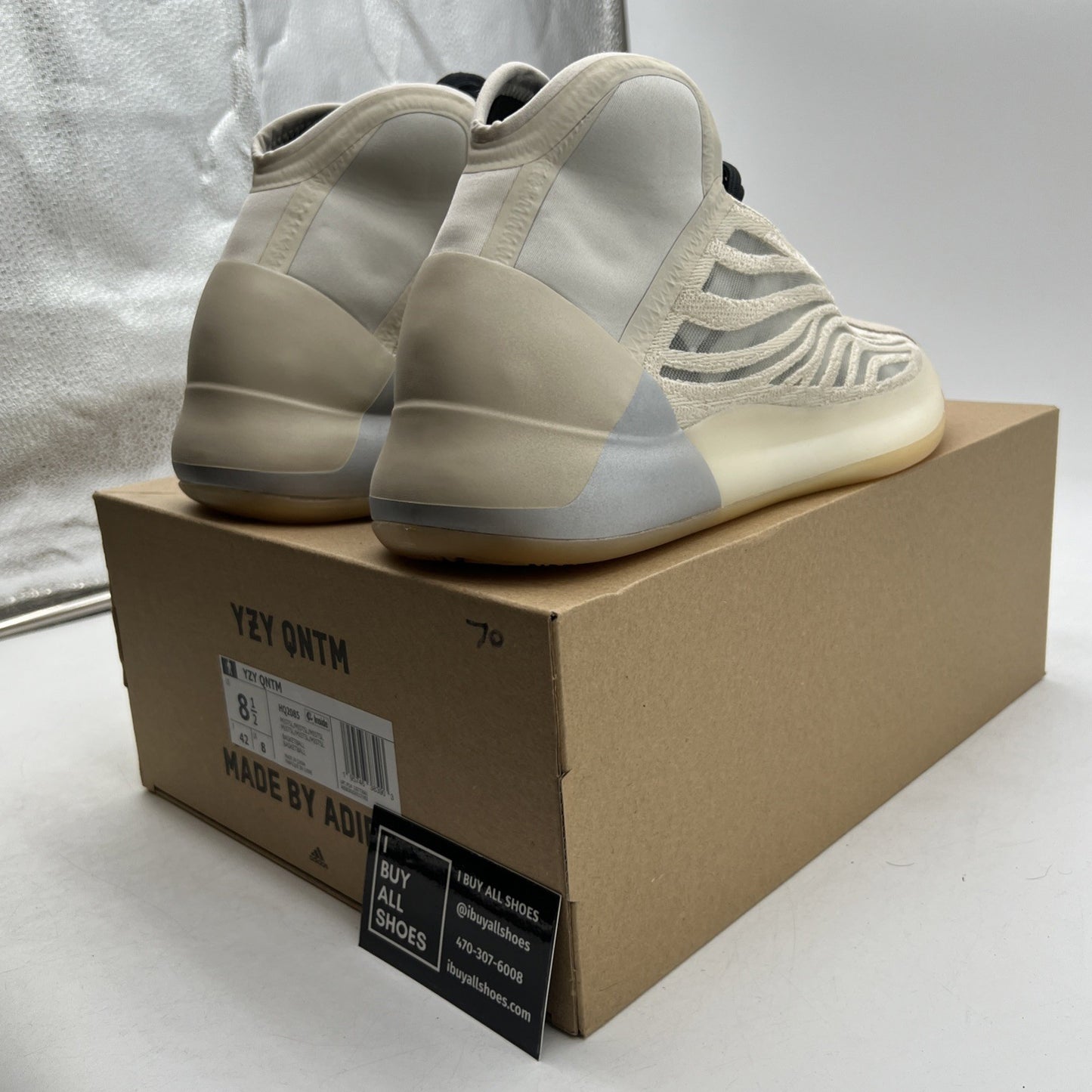 Size 8.5 - adidas Yeezy Quantum Mist Slate (HQ2085)