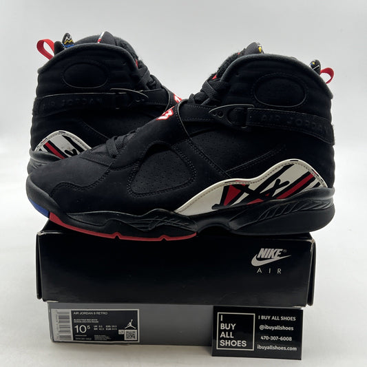 Size 10.5 - Air Jordan 8 Retro Mid Playoff (305381-062)